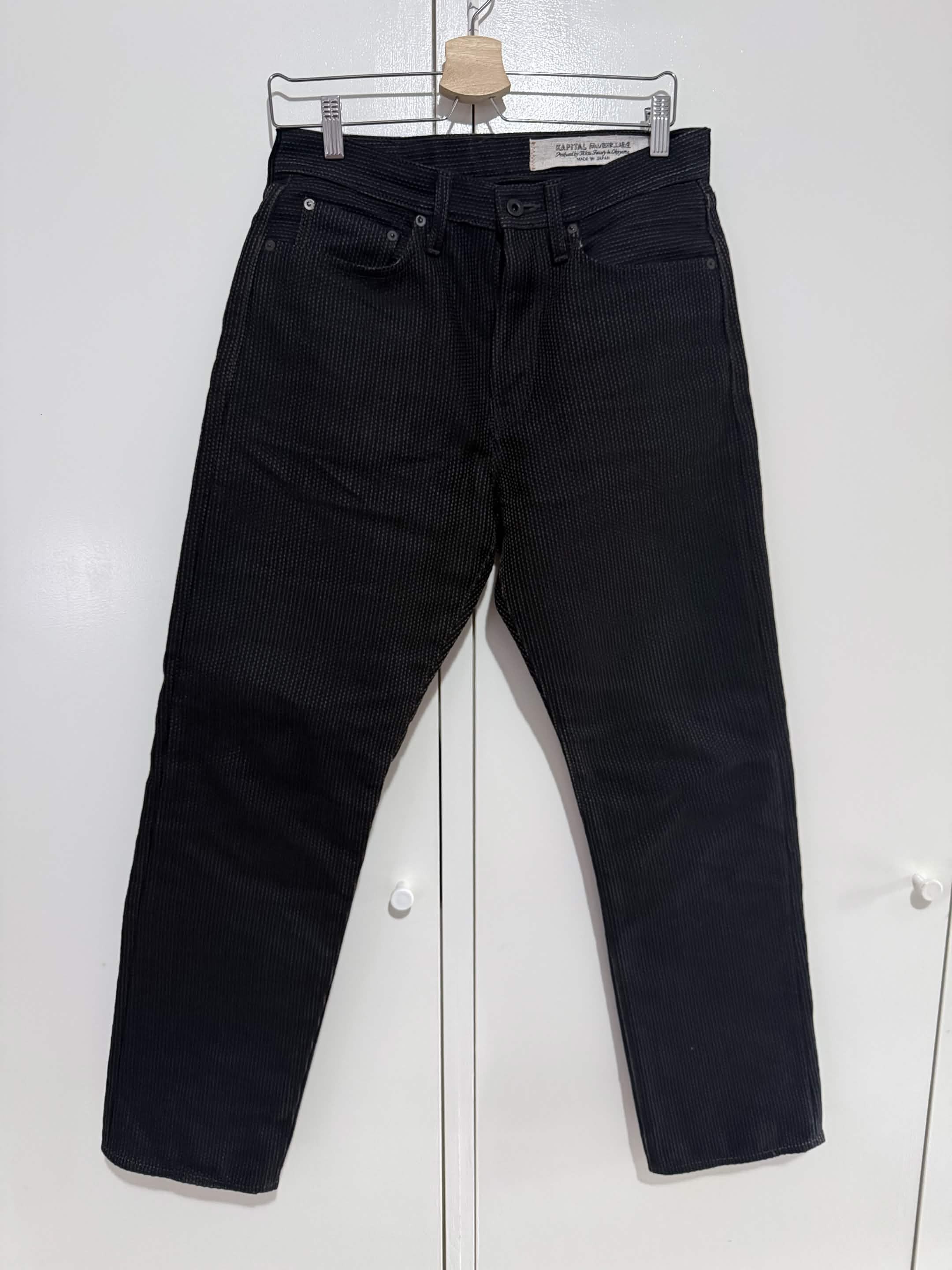 Kapital KAPITAL CENTURY DENIM 5P MONKEY CISCO JEANS MUD/BLACK Size US 32 / EU 48 - 2 Thumbnail