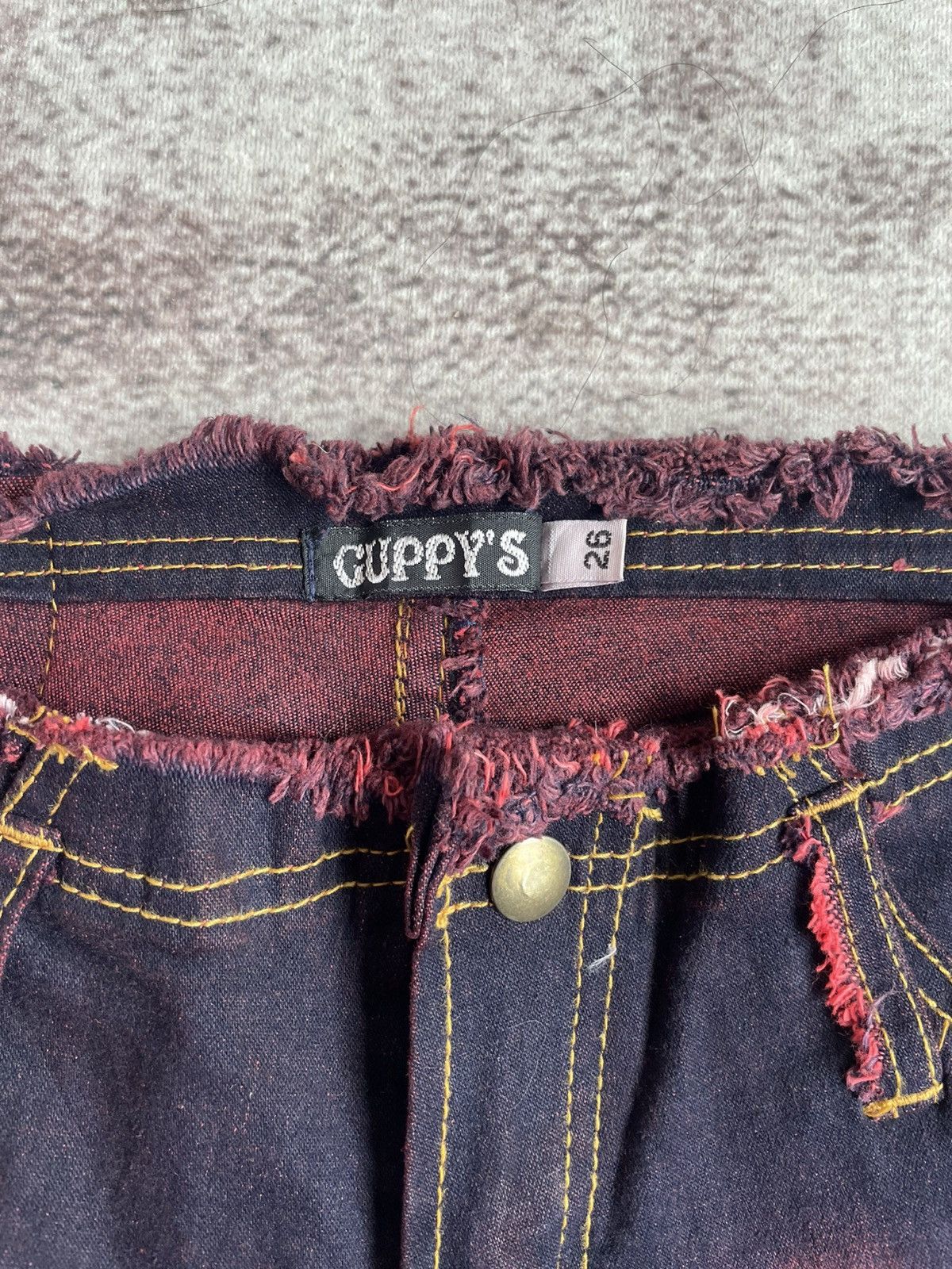 Japanese Brand Vintage Y2K Guppys Flare LGB Style Denim Pants Size US 28 / EU 44 - 8 Thumbnail