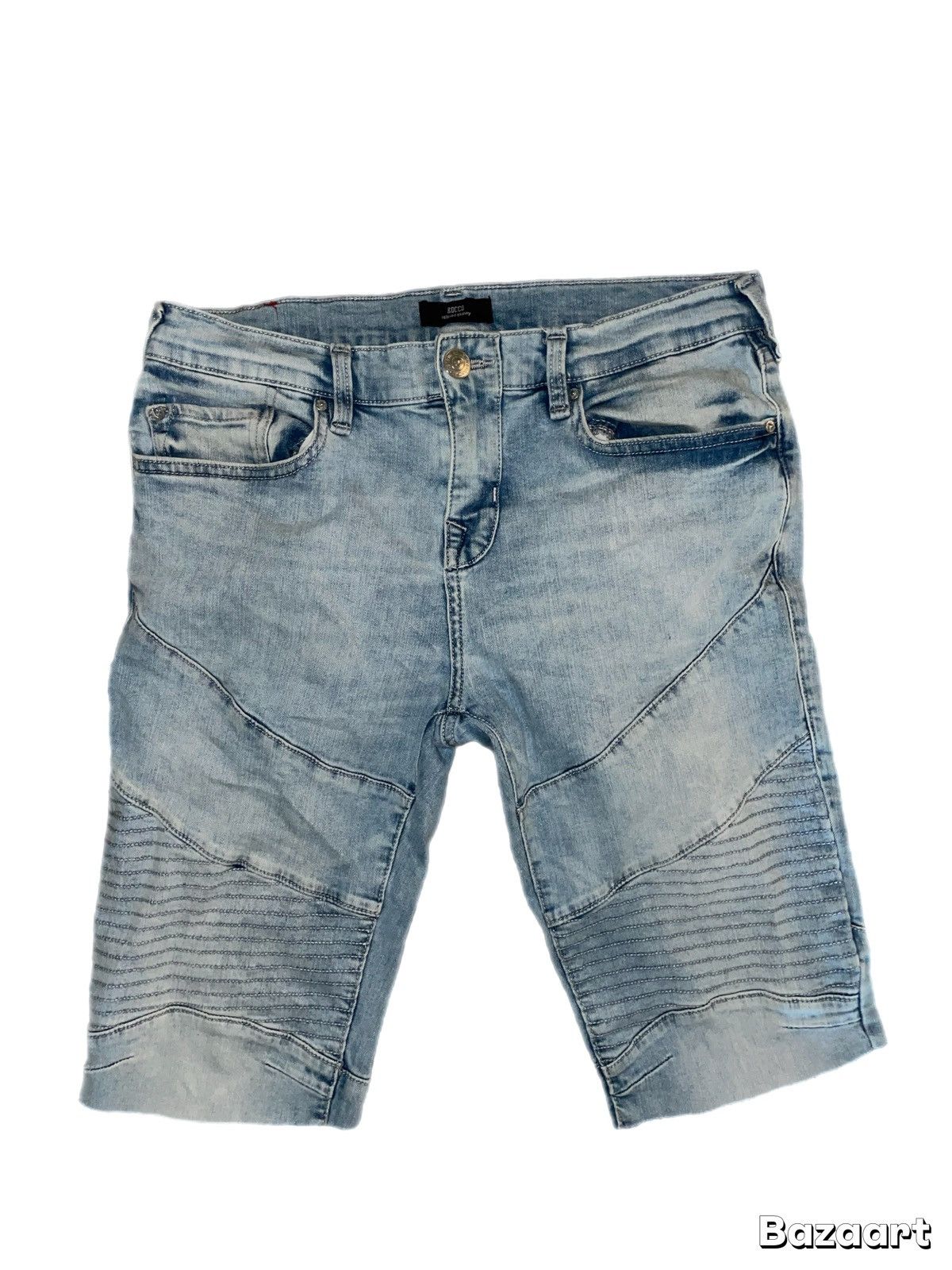 True Religion True religion Rocco Balmain Jean shorts 30 Size US 30 / EU 46 - 1 Thumbnail