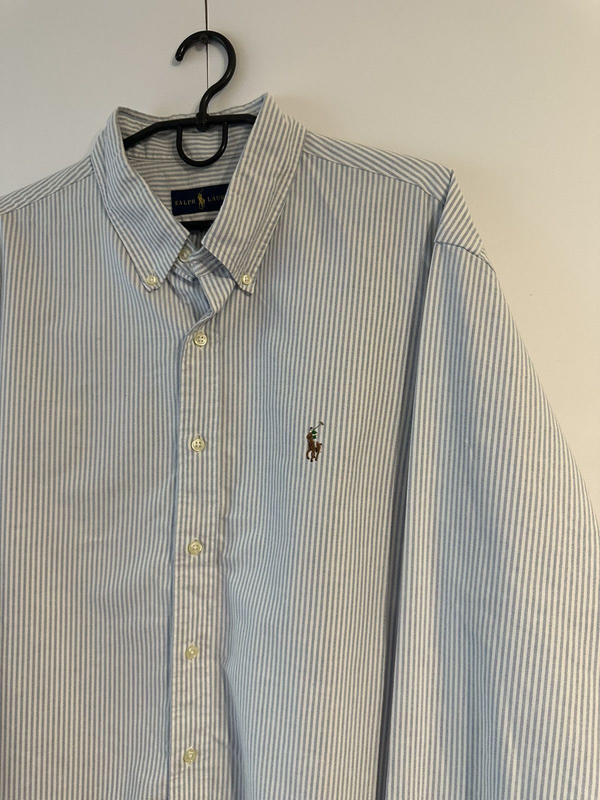 Ralph Lauren Ralph Lauren Classic Striped Cotton Button Up Shirt Size US XXL / EU 58 / 5 - 3 Thumbnail