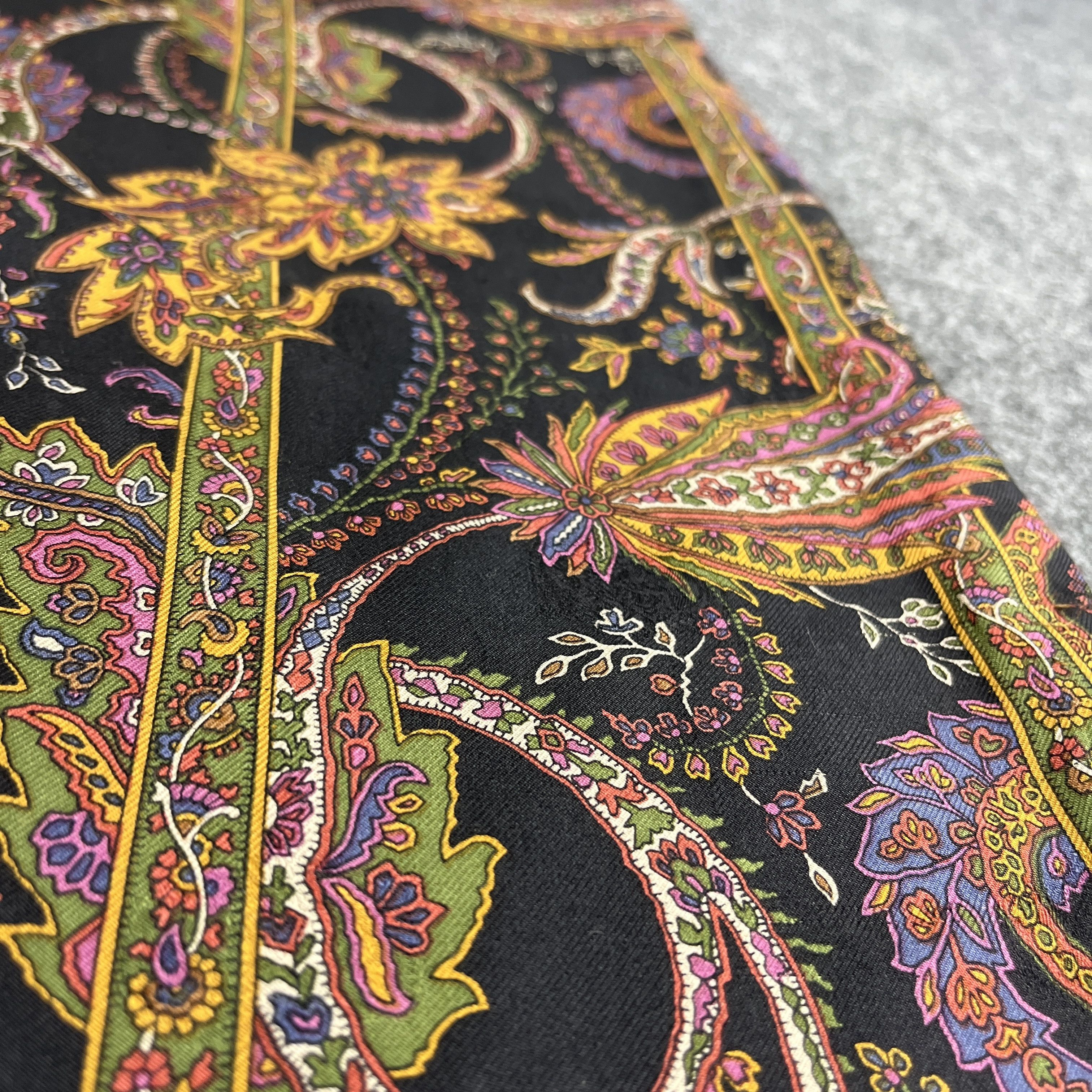 DAKS Daks London Silk Scarf / Muffler / Neckwear T1172 Size ONE SIZE - 9 Thumbnail