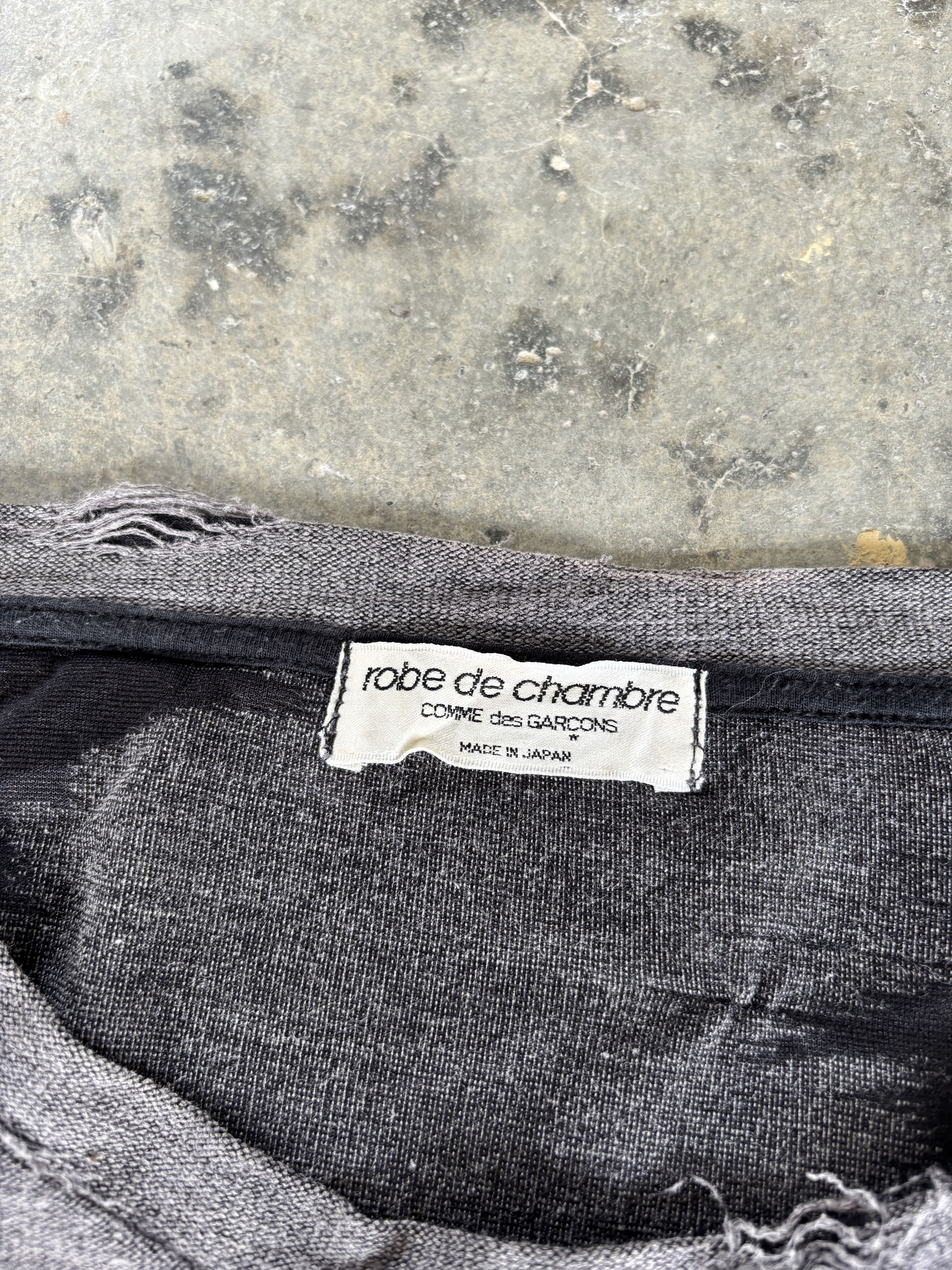 Comme des Garcons 🇯🇵Archive Comme Des Garcons Distress Long Sleeve Shirt Size US M / EU 48-50 / 2 - 8 Thumbnail