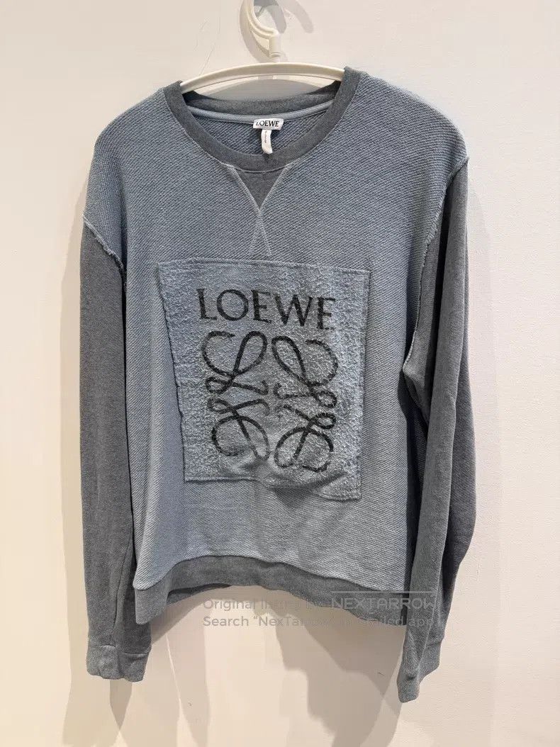 Loewe Loewe Big Logo Reverse Sweatshirt, Gray Size M / US 6-8 / IT 42-44 - 1 Thumbnail