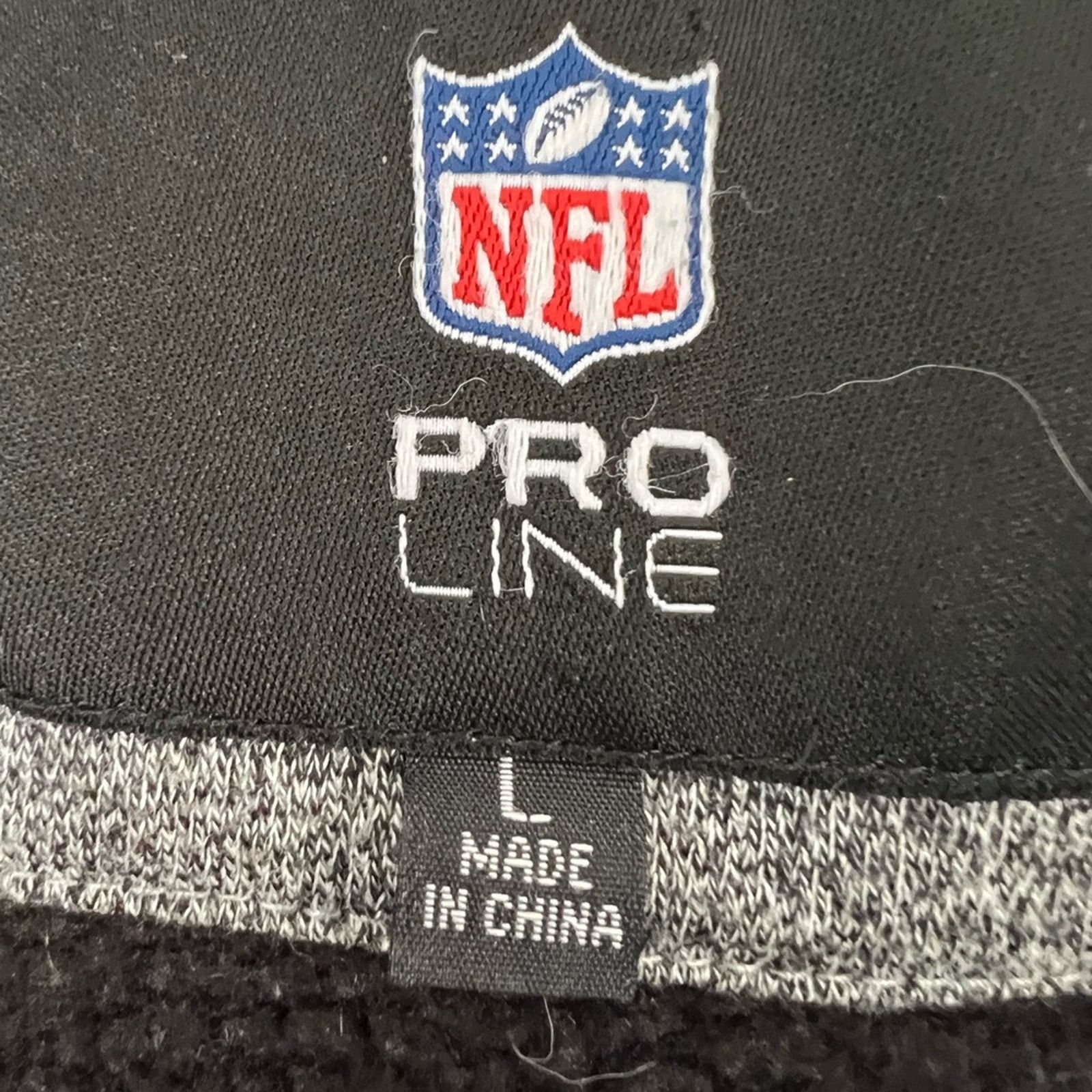 NFL Baltimore Ravens NFL Pro Line Fleece Lined Jacket Hooded Zip Size US L / EU 52-54 / 3 - 7 Thumbnail