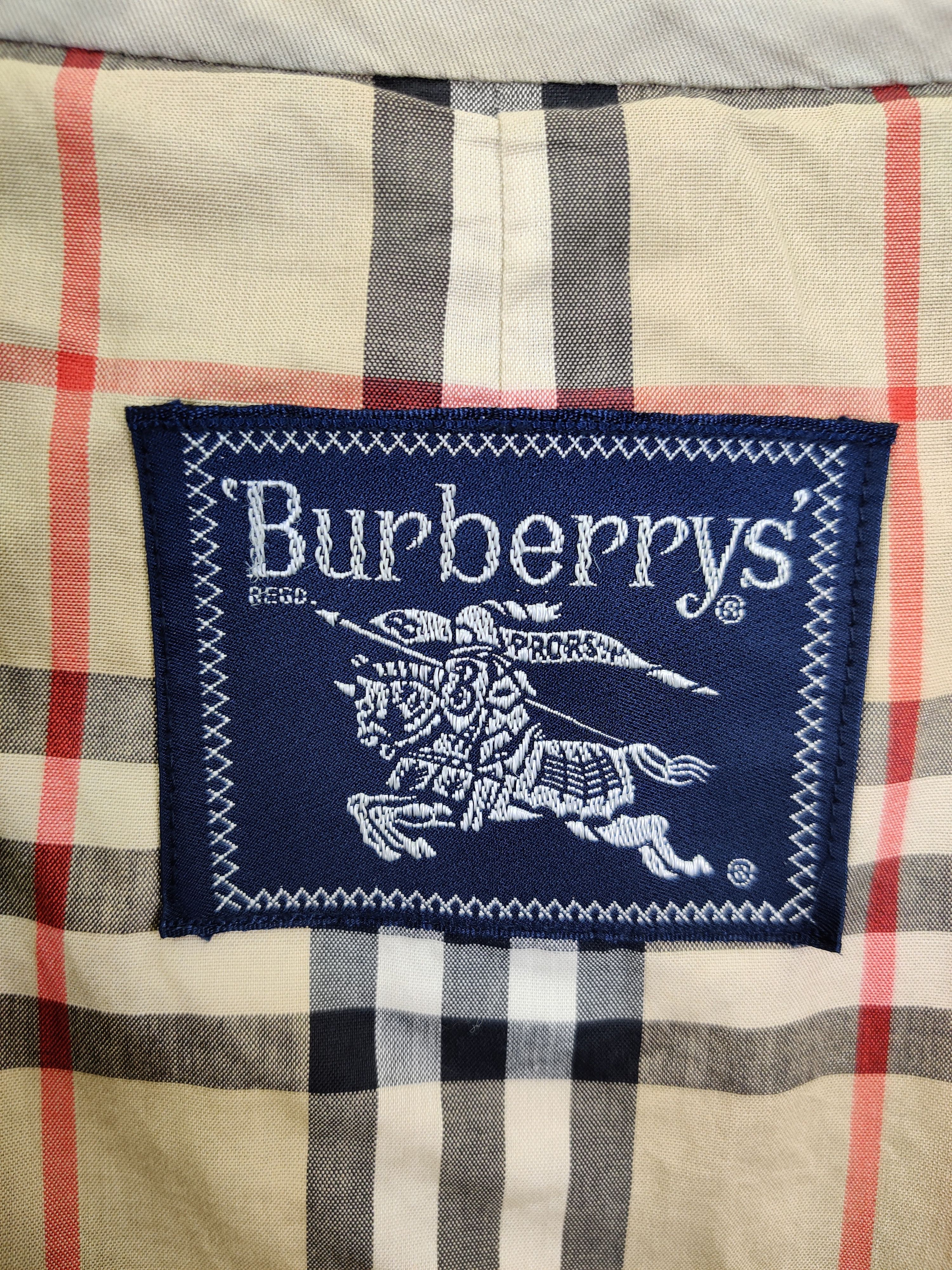 Burberry Vintage Burberry Nova Check Trench Coat Size US XL / EU 56 / 4 - 12 Thumbnail