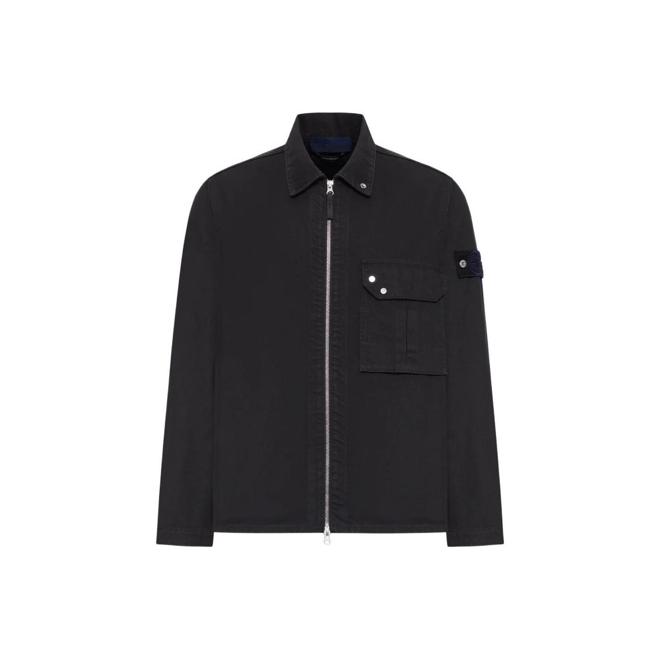 Stone Island Stone Island Denim Zip Jacket Size XL Size US XL / EU 56 / 4 - 1 Thumbnail