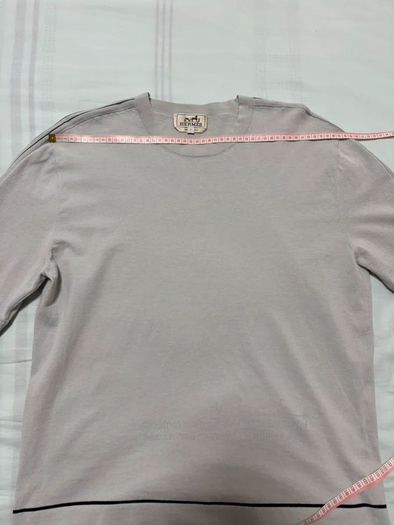Hermes Hermes Knitted short-sleeve Size US L / EU 52-54 / 3 - 3 Thumbnail