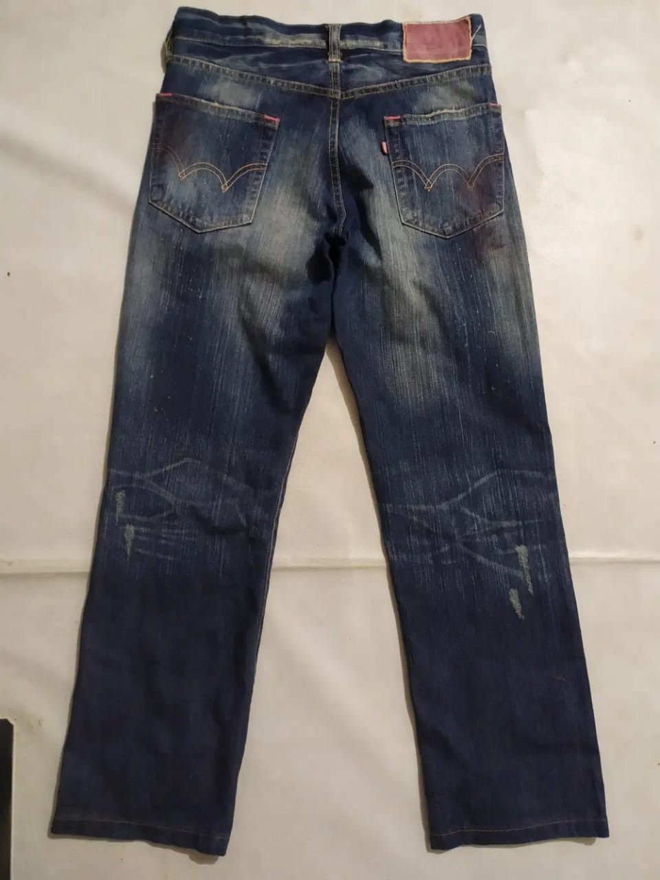 Edwin Edwin Skull Studded Distressed Denim Size US 30 / EU 46 - 9 Thumbnail