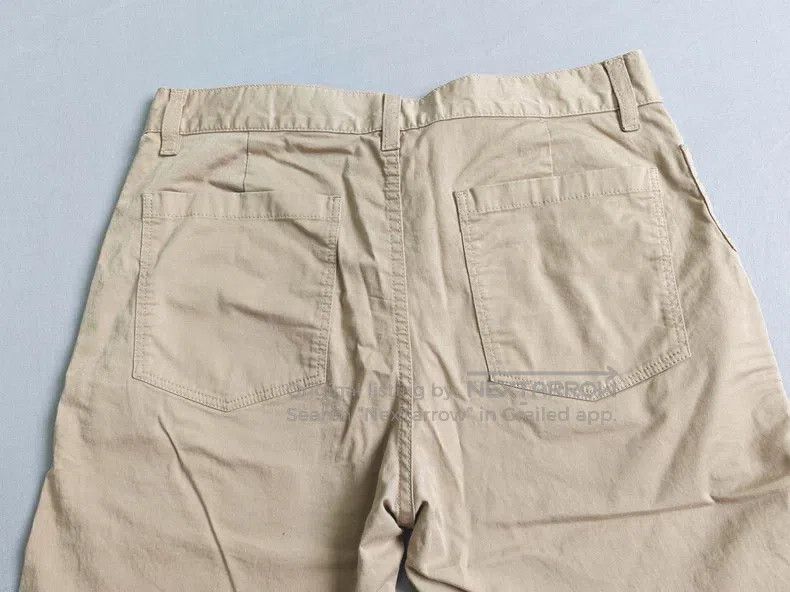 Hermes Hermes Men's casual trousers, khaki color, 97% cotton Size US 40 / EU 56 - 8 Thumbnail