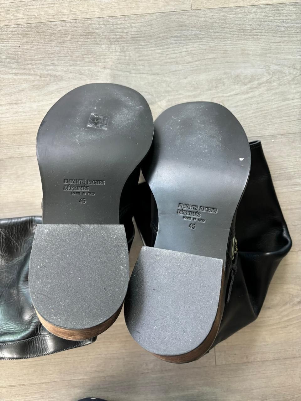 Enfants Riches Deprimes Enfants Riches Déprimés Leather Buckle Boots Size US 12 / EU 45 - 6 Thumbnail