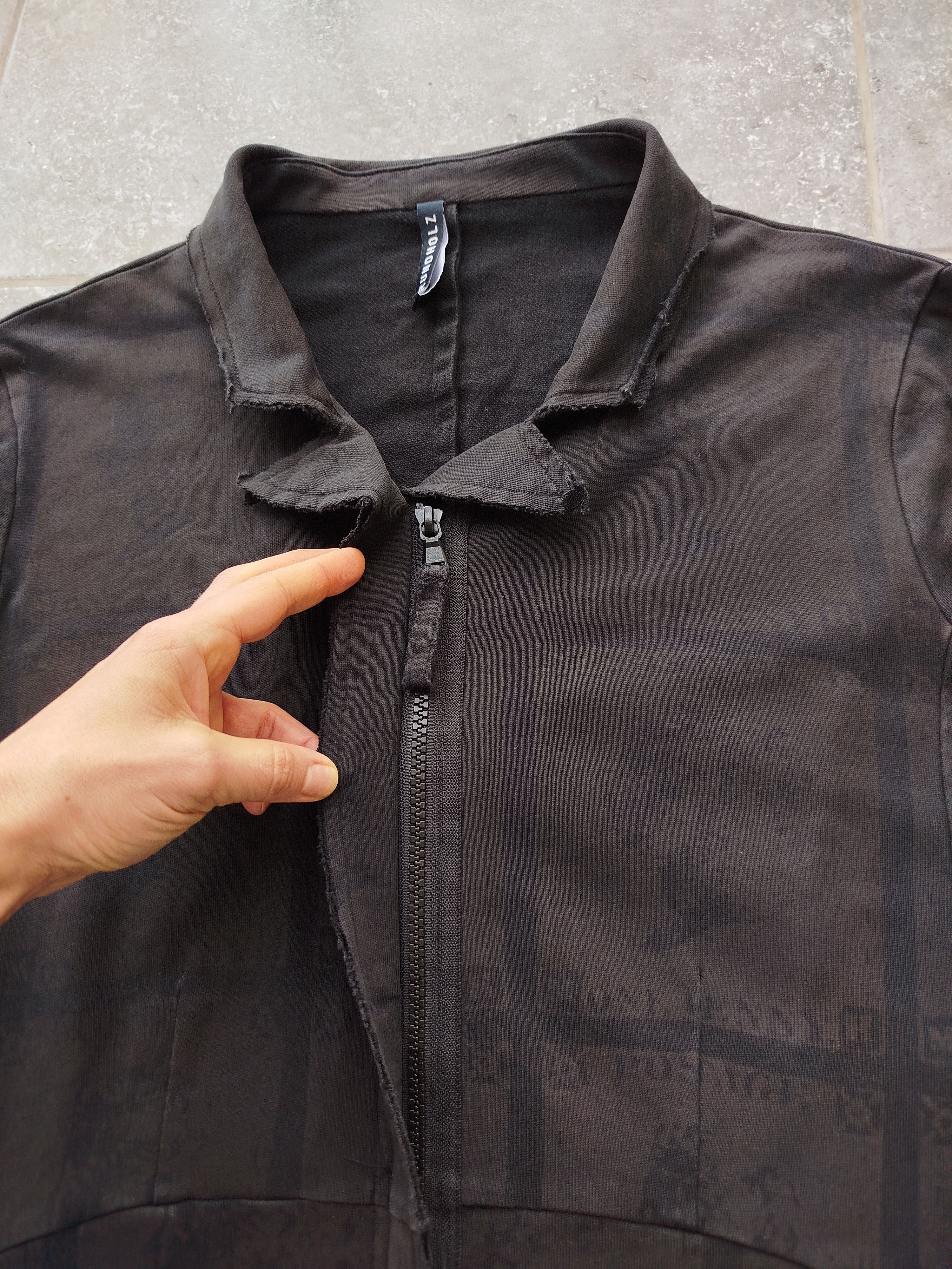 Rundholz Cardigan Jacket Full Zip Pockets One Penny Print Cotton Size L / US 10 / IT 46 - 5 Thumbnail