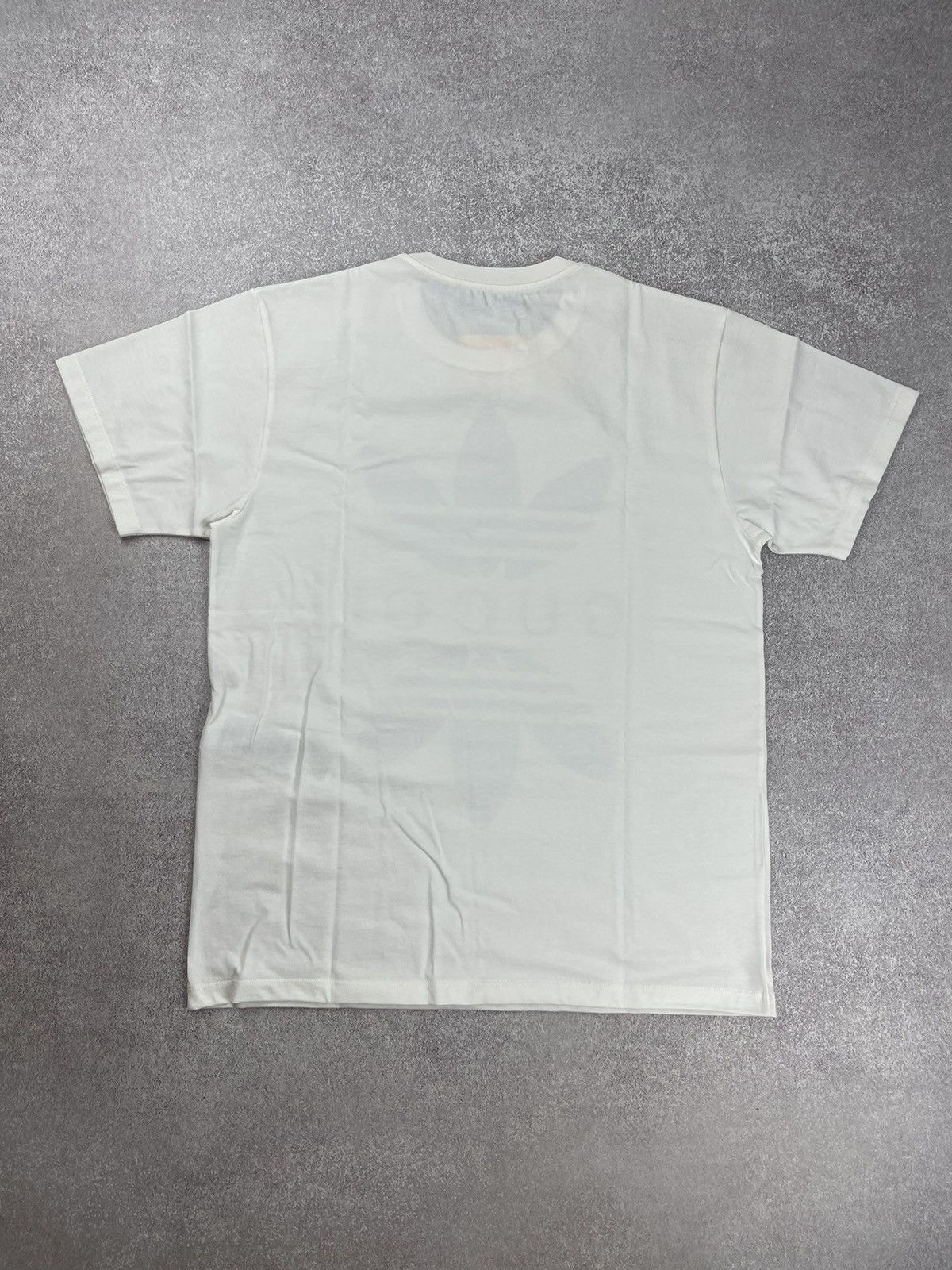 Adidas × Gucci Adidas x Gucci Cotton Jersey T-Shirt White Size S Size US S / EU 44-46 / 1 - 12 Thumbnail