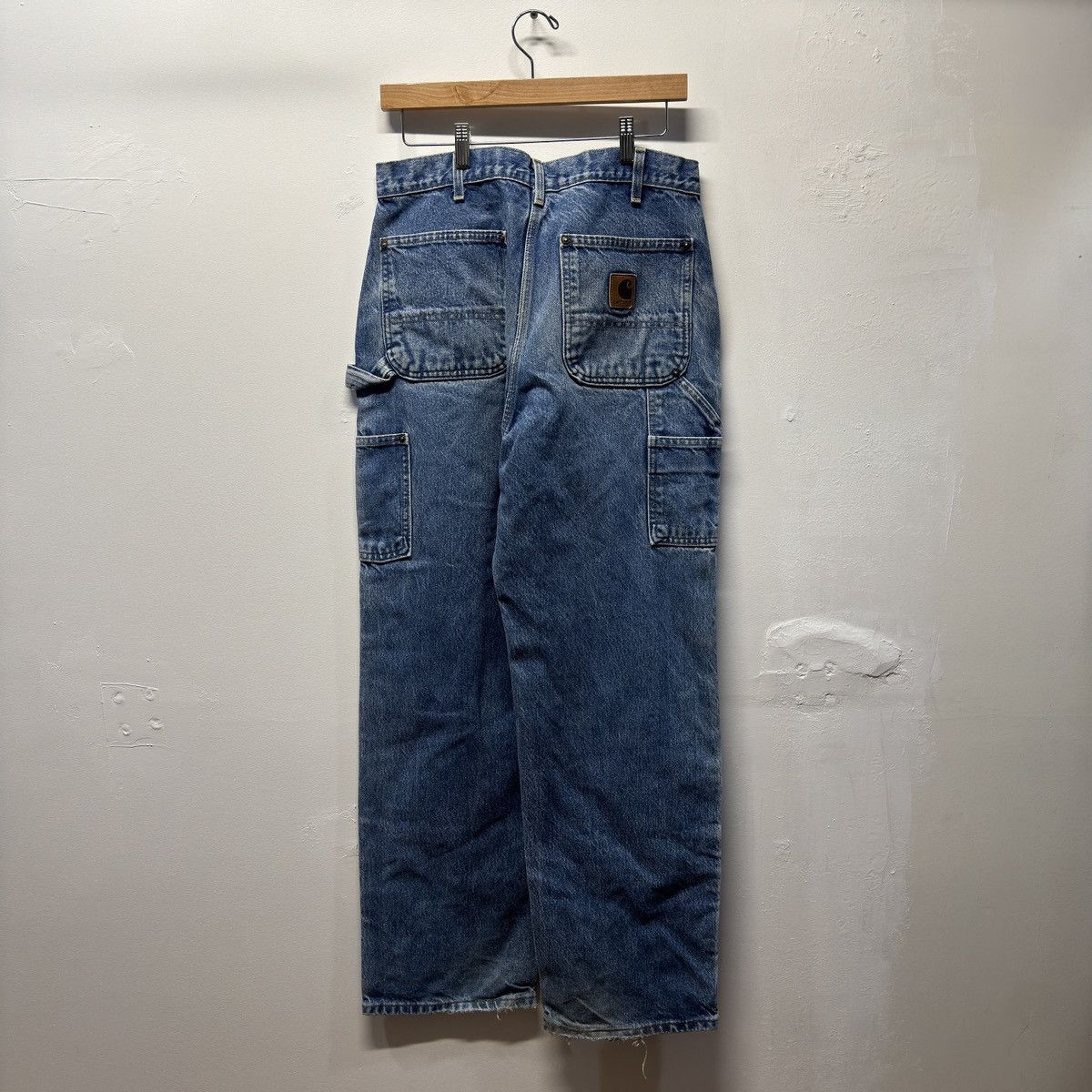 Carhartt 90s Carhartt Faded Double Knee Pants USA ERD Grunge Chrome Size US 33 - 2 Thumbnail