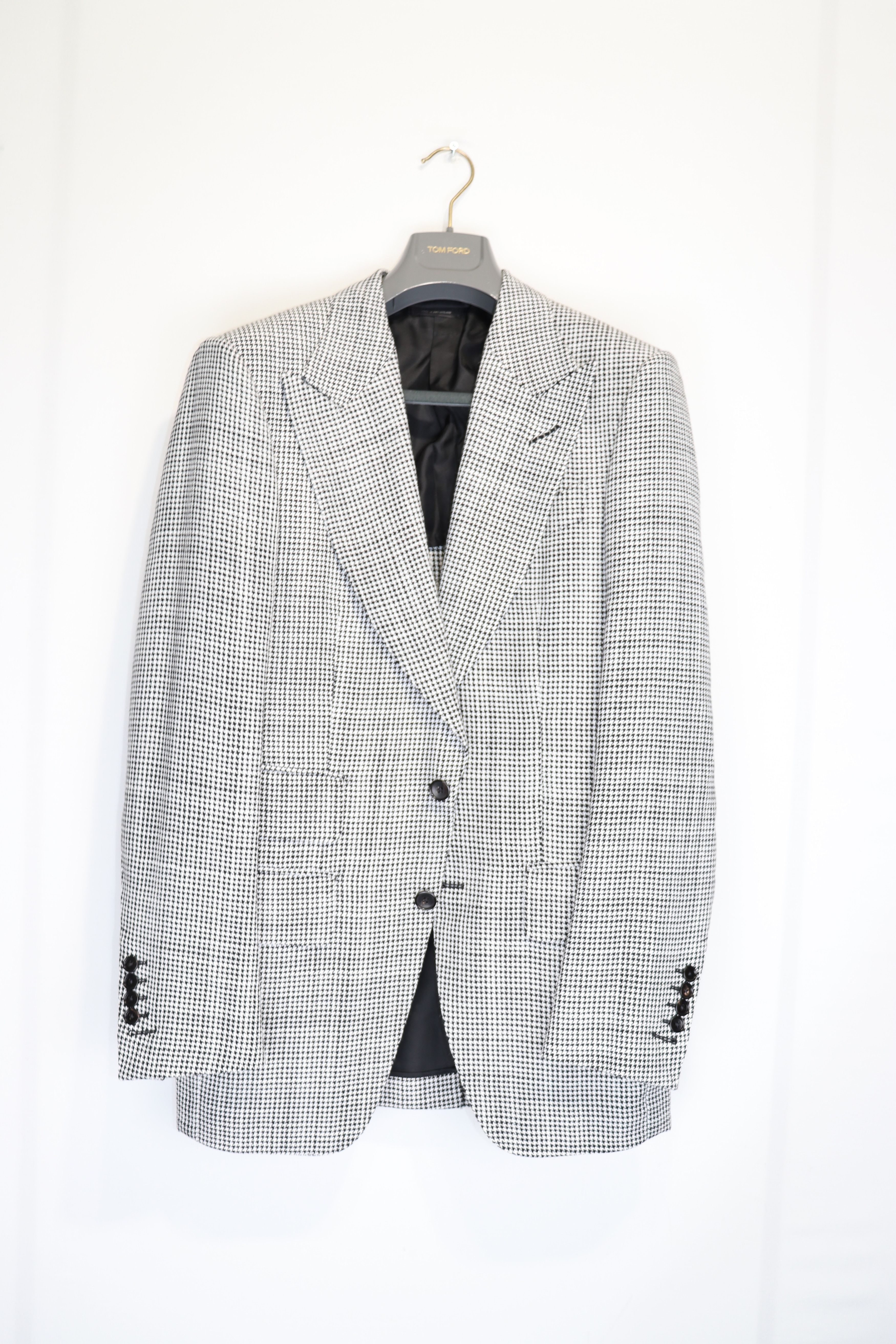 Tom Ford o1rshd1 Atticus Blazer in Black/White Size US S / EU 44-46 / 1 - 2 Thumbnail
