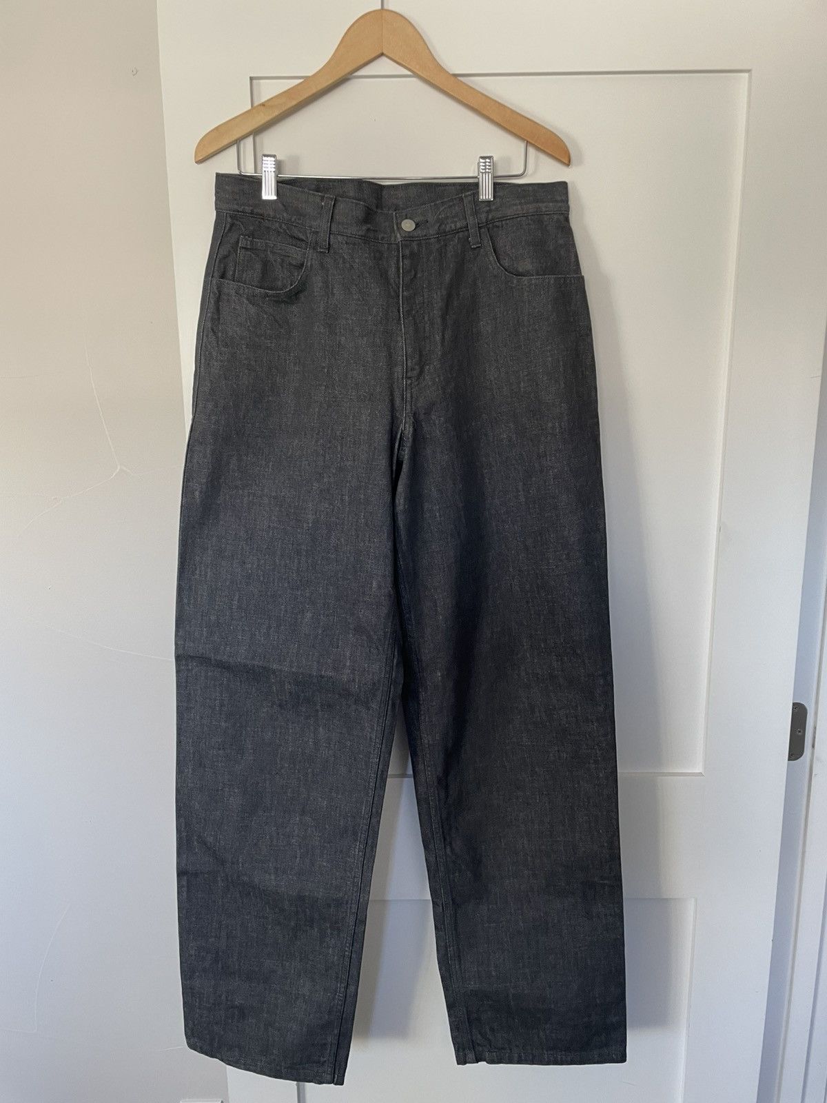 James Coward James coward | Grey Denim 5 pkt Jean | Sz 3 | NWT Size US 33 - 1 Thumbnail