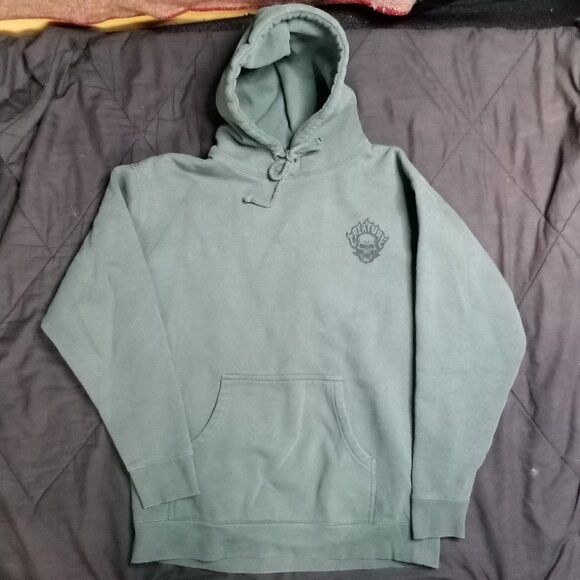 Other Creature Skateboarding Skull Hoodie Sweatshirt Size US XL / EU 56 / 4 - 2 Thumbnail