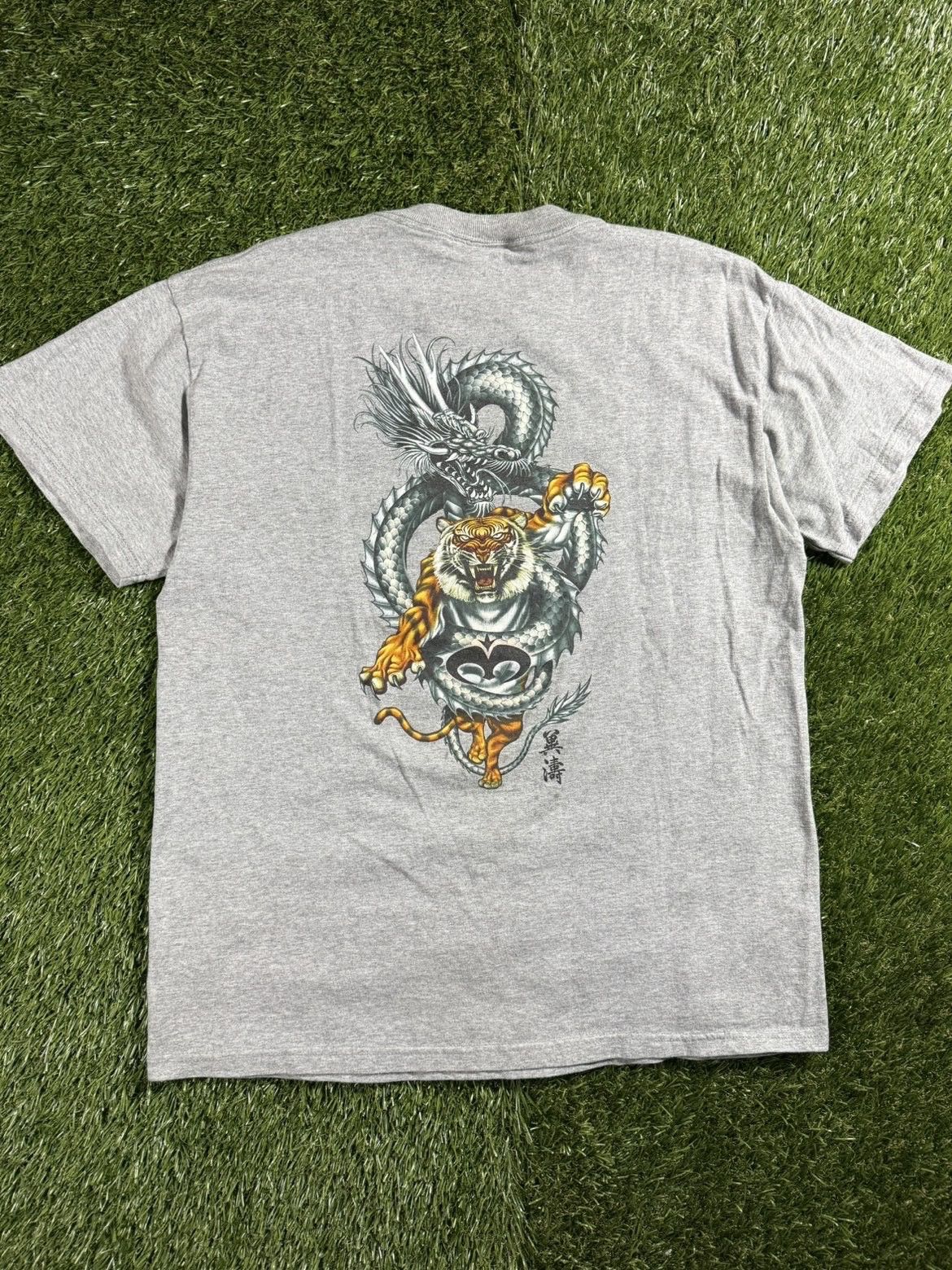 JNCO Vintage Y2K JNCO Styled Grunge Japanese Dragon Skater Tee Size US L / EU 52-54 / 3 - 1 Thumbnail