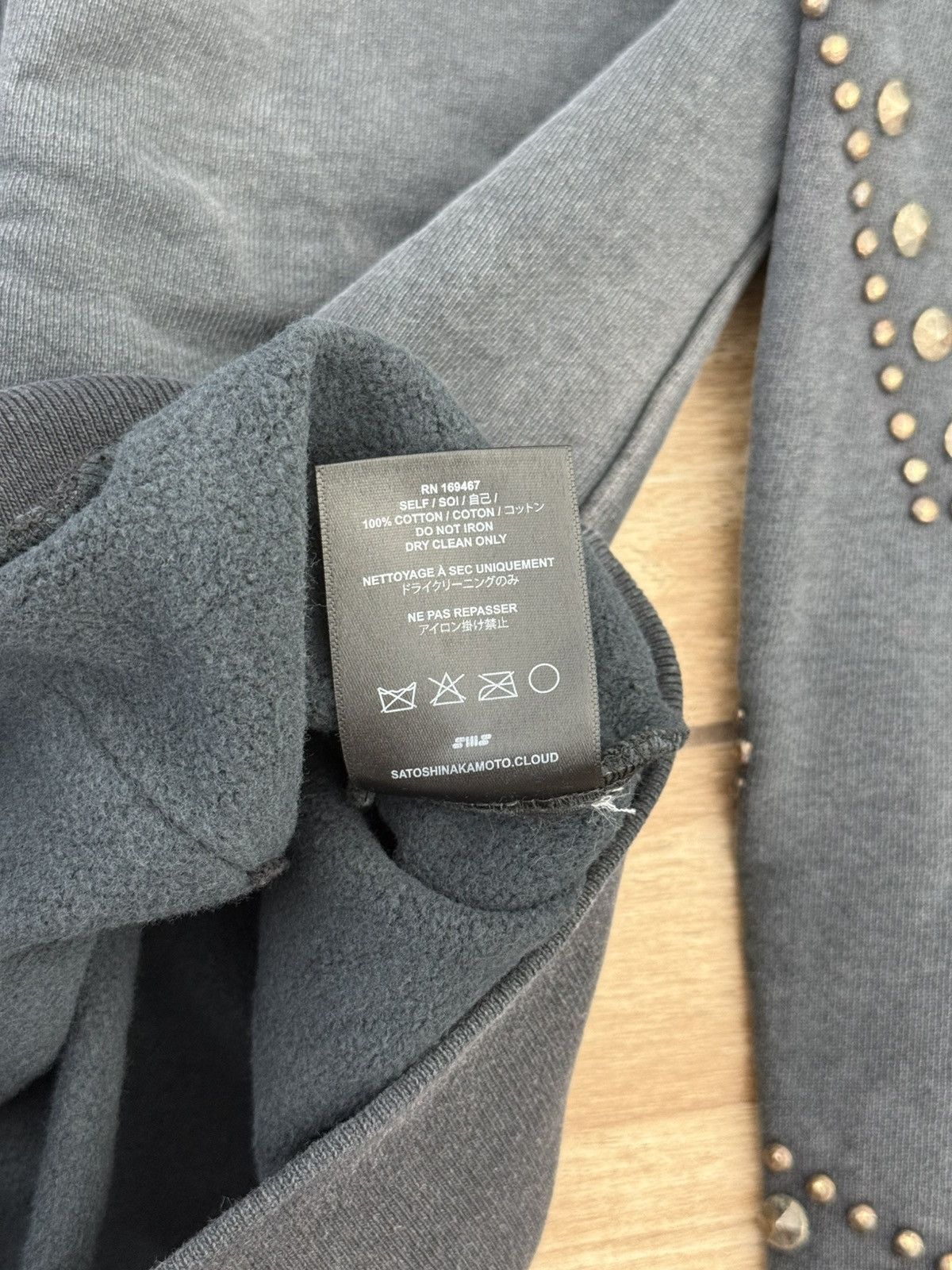 Satoshi Nakamoto Satoshi Nakamoto Star Studded Afterhood Hoodie Size US L / EU 52-54 / 3 - 7 Thumbnail