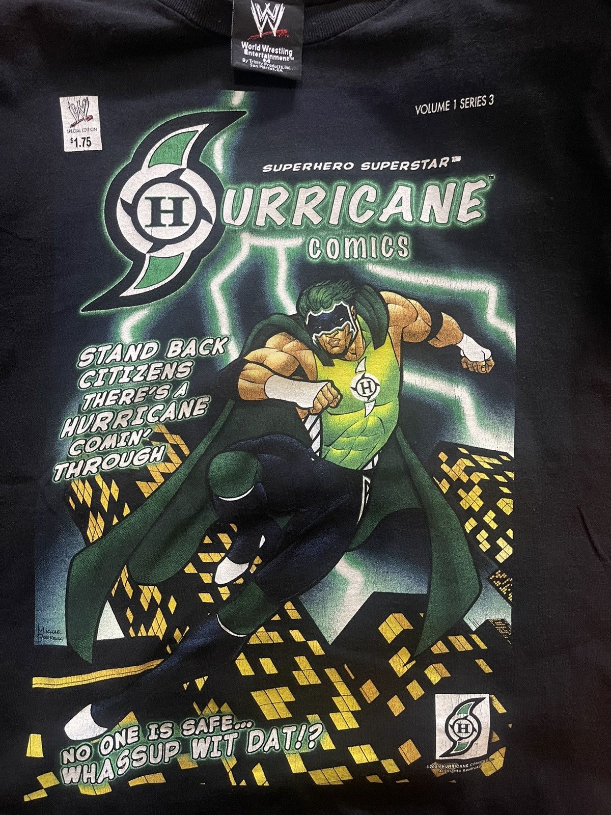 WWE × WWF 2003 WWE Hurricane Comics Size US M / EU 48-50 / 2 - 3 Thumbnail