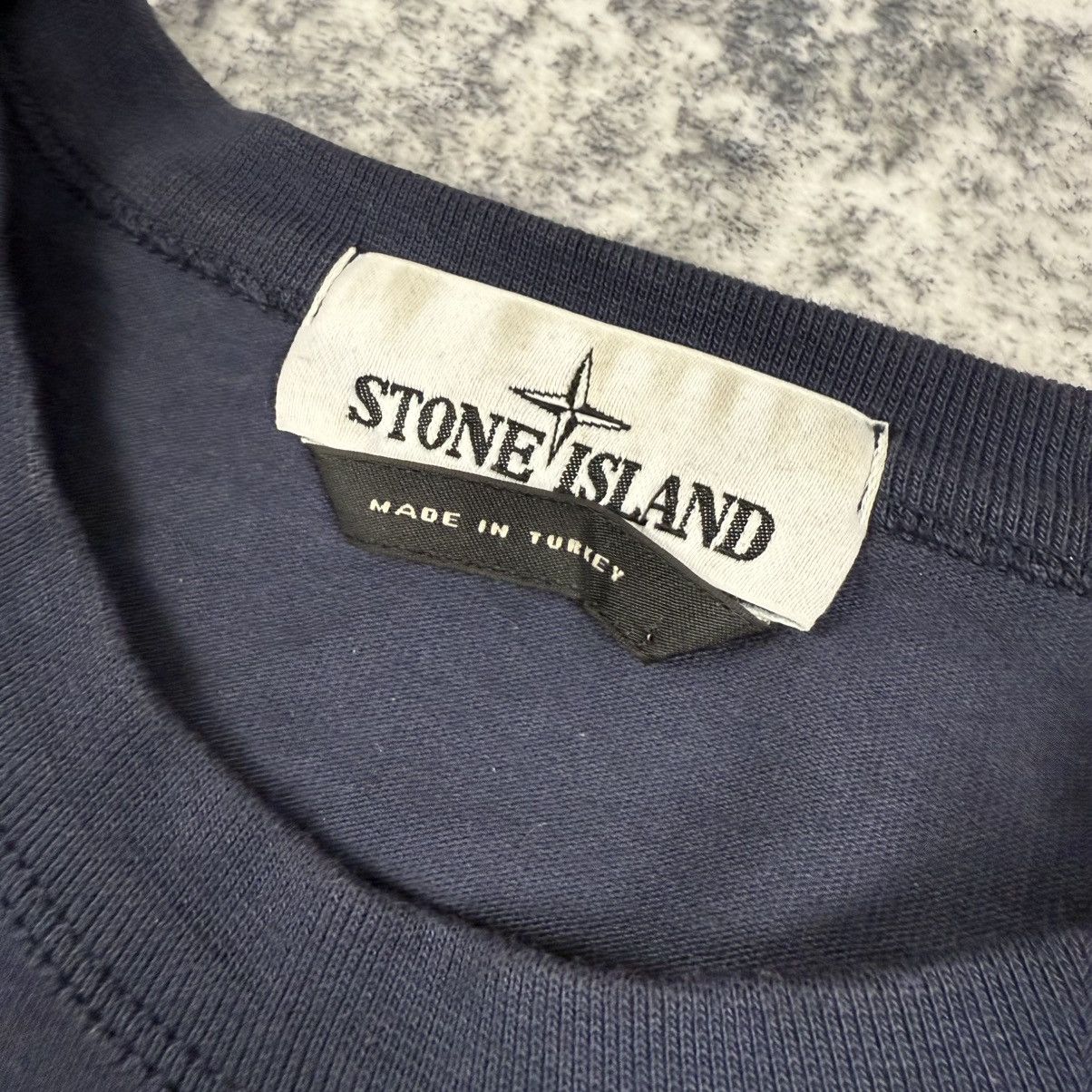 Stone Island Stone Island ‘Navy’ Long Sleeve Size US XL / EU 56 / 4 - 4 Thumbnail
