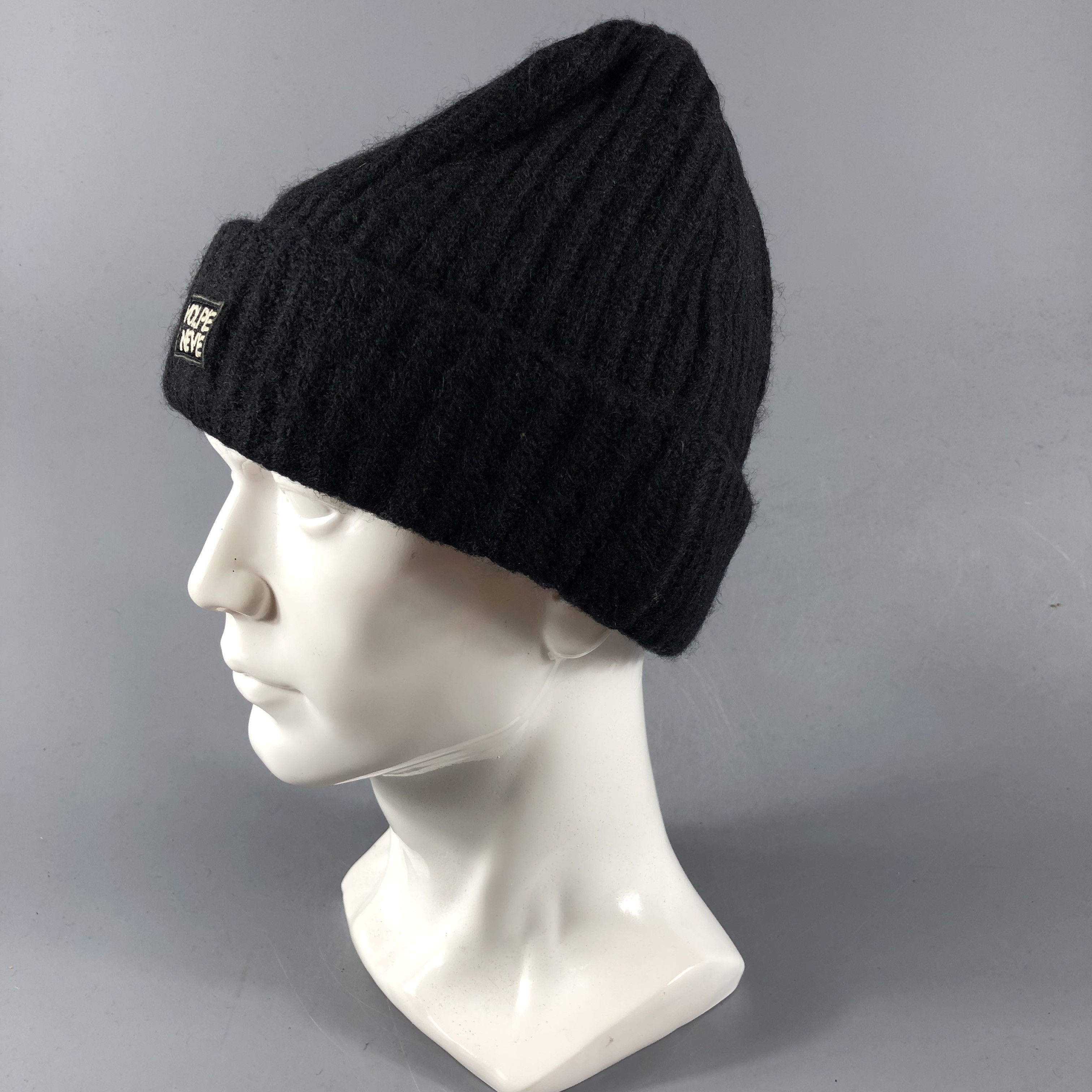 Vintage Volpe Neve Fisherman Beanie Snowcap Snow Hat B533 Size ONE SIZE - 2 Thumbnail