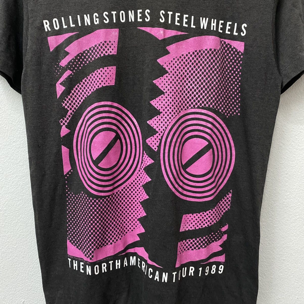 Band Tees Vintage The Rolling Stones Steel Wheels North American Tour Size US S / EU 44-46 / 1 - 2 Thumbnail