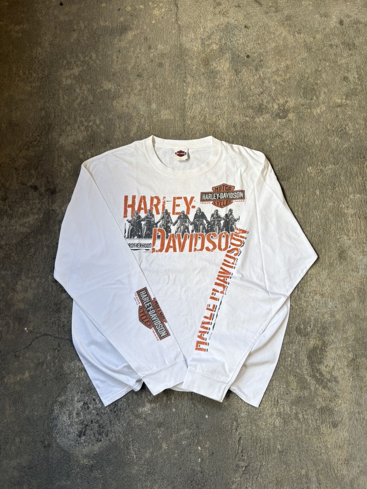 Harley Davidson (SOLD OUT) Harley Davidson White Cape Town South Africa Size US XL / EU 56 / 4 - 1 Thumbnail