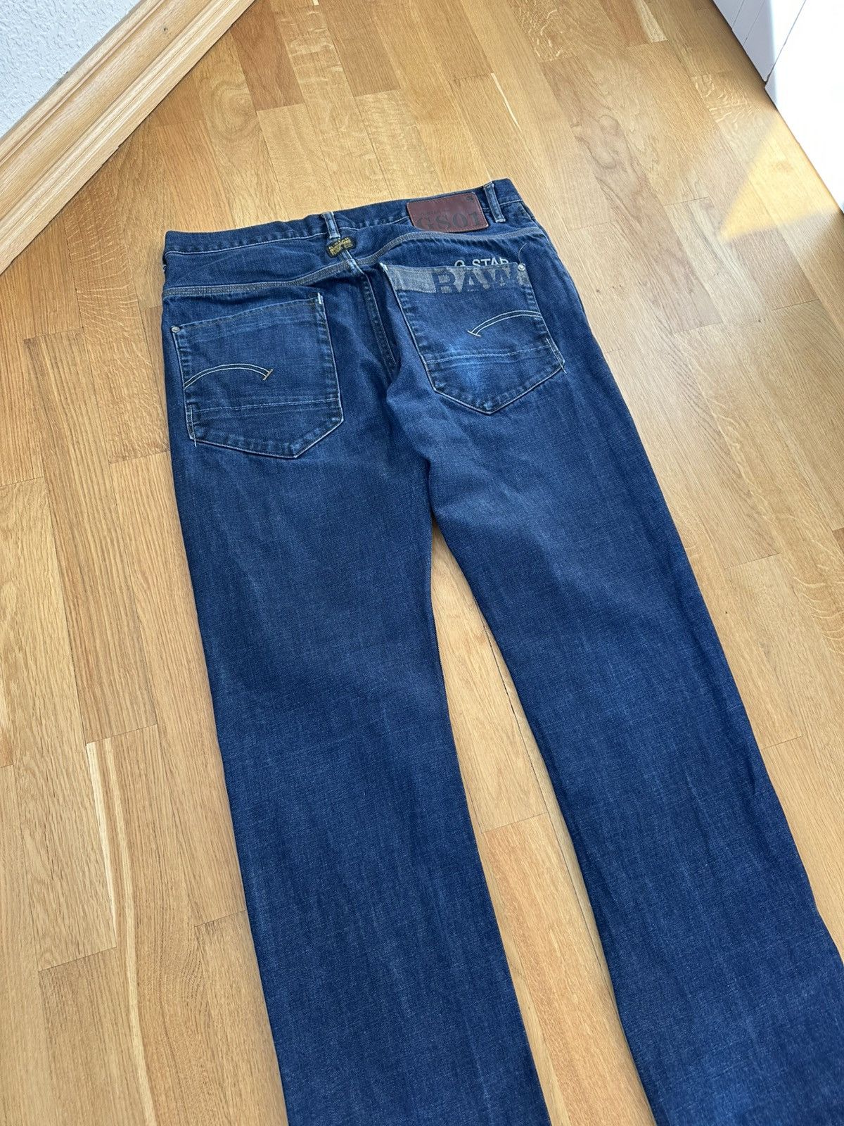 G-Star Vintage G-star Raw Denim Blue Jeans Bag Logo Fit 38/34 Size Size US 38 / EU 54 - 13 Thumbnail