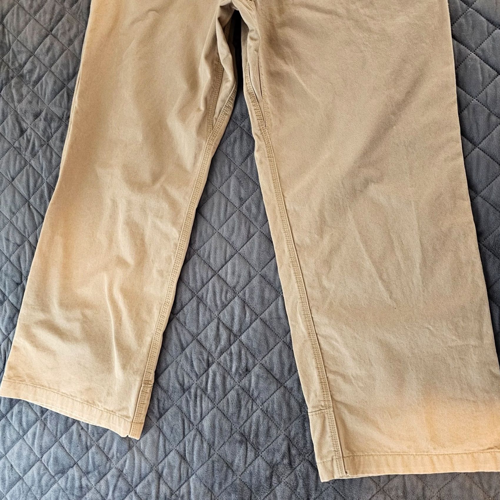 Vintage Magellan Men Cargo Pants Brown Regular Size 38x30 Outdoor Rock 89% Nylon 11% Spandex Bleboard? Size US 35 - 2 Thumbnail