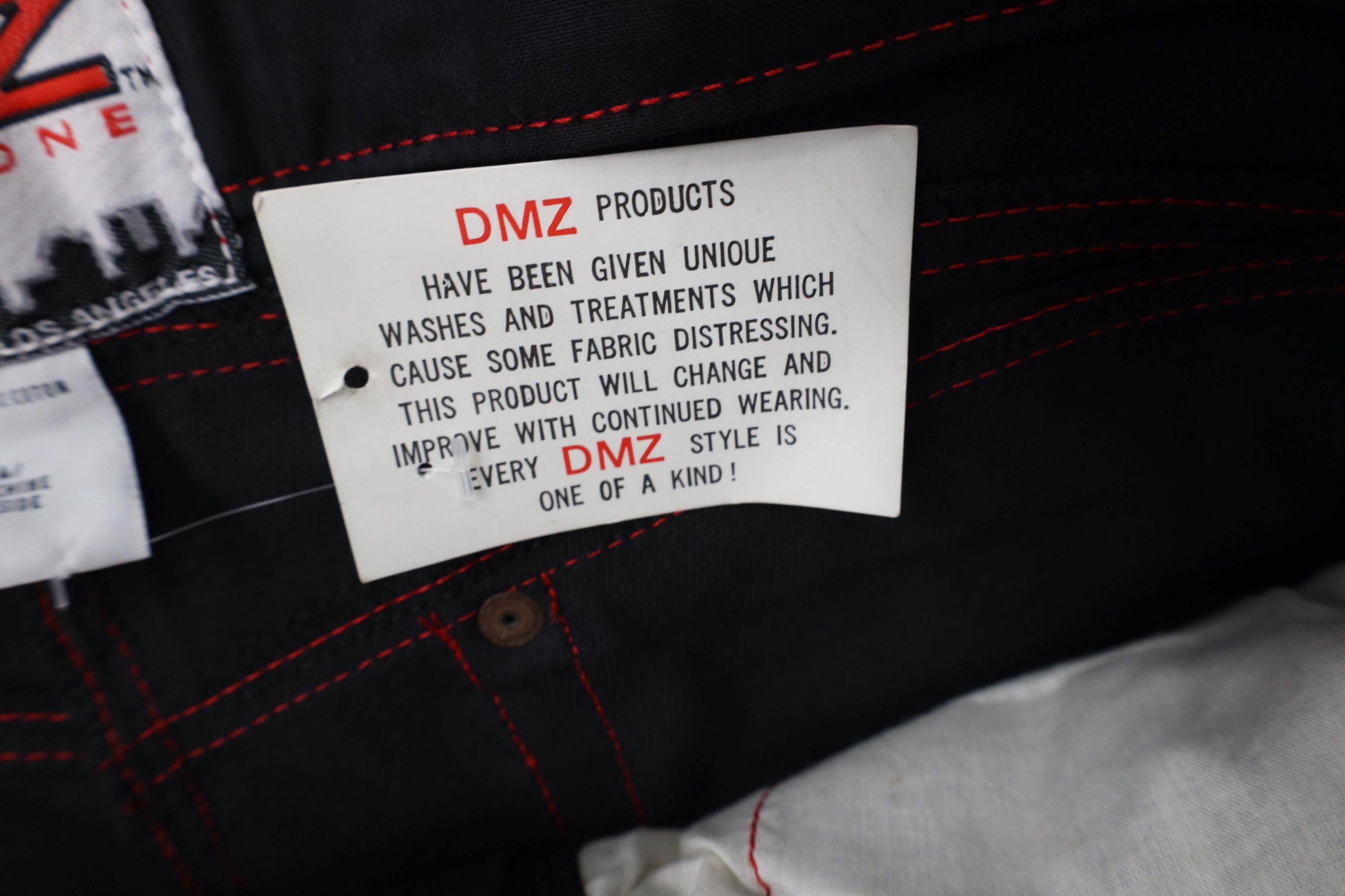 Vintage Deadstock Vintage 90s Streetwear Skateboard Jeans Black Size US 36 / EU 52 - 8 Thumbnail