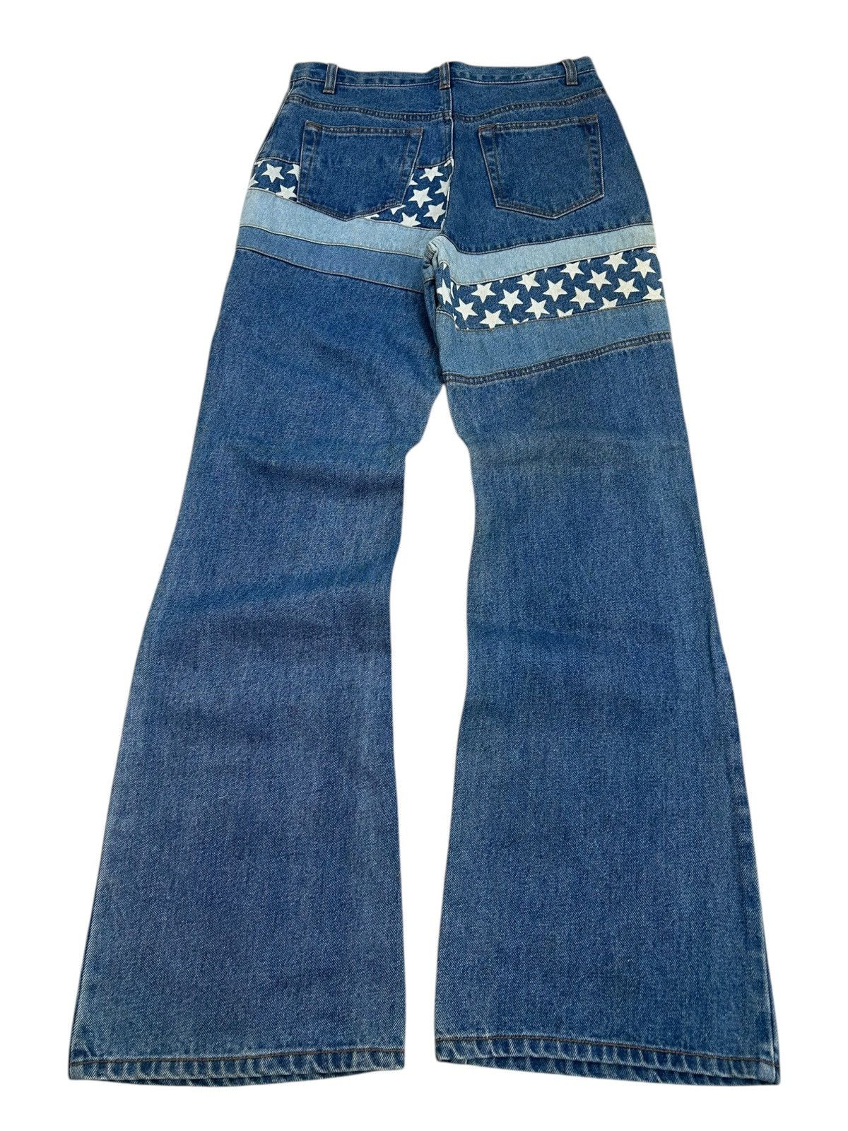 Hysteric Glamour 80s Flare Retro Pop Japan Jean Distressed Huggy Star Style Size US 28 / EU 44 - 2 Thumbnail