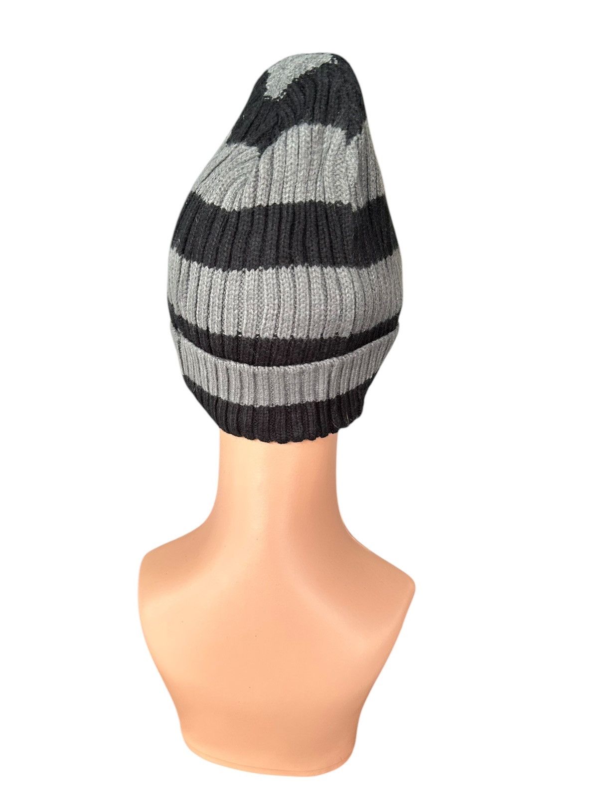 Japanese Brand × Kapital × Vintage Stripe Japanese Style knitt Beanie Hats Size ONE SIZE - 3 Thumbnail