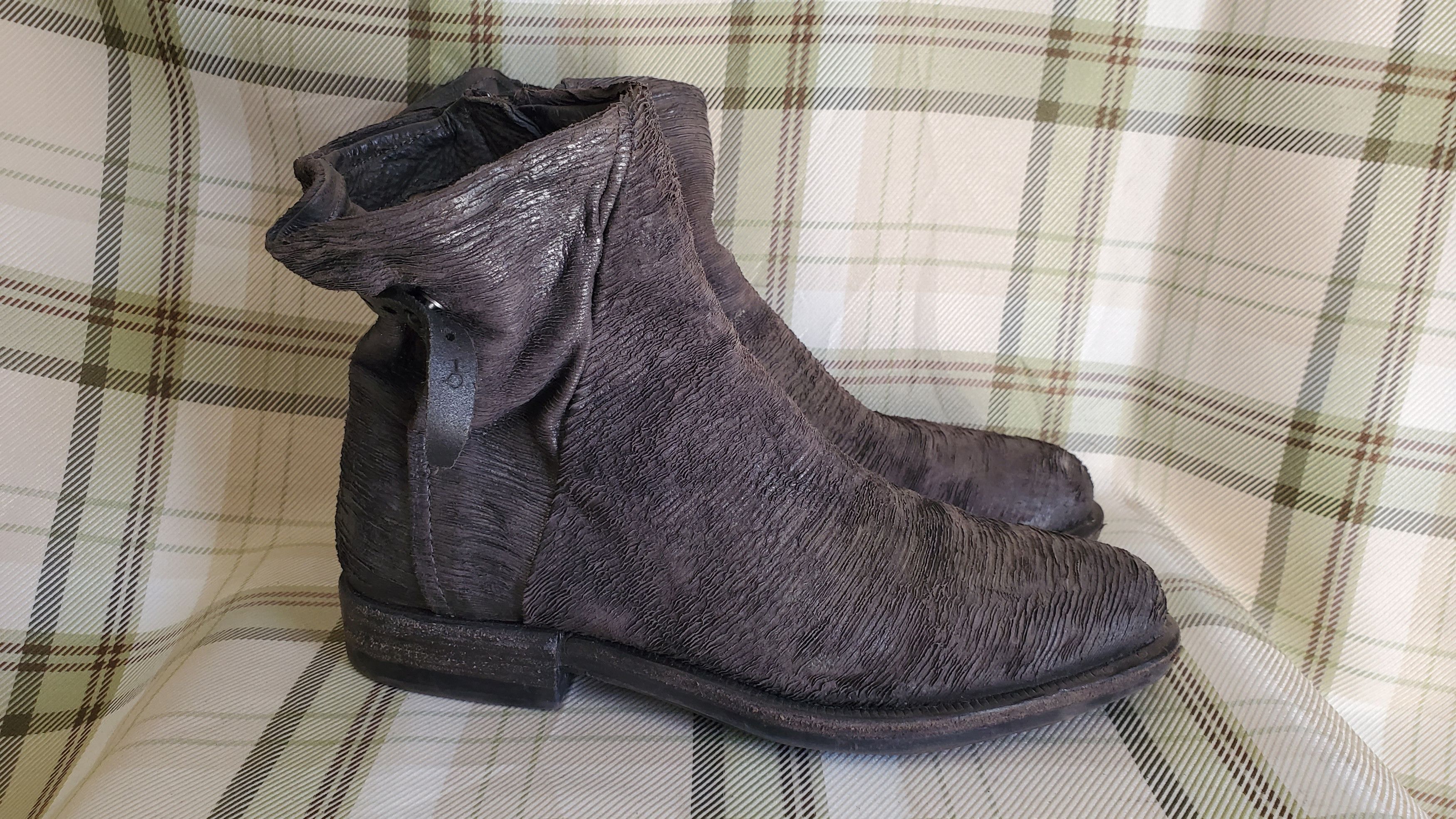 A.S.98 A.S 98 Gray Ankle Pull On Boots Size US 8 / IT 38 - 3 Thumbnail