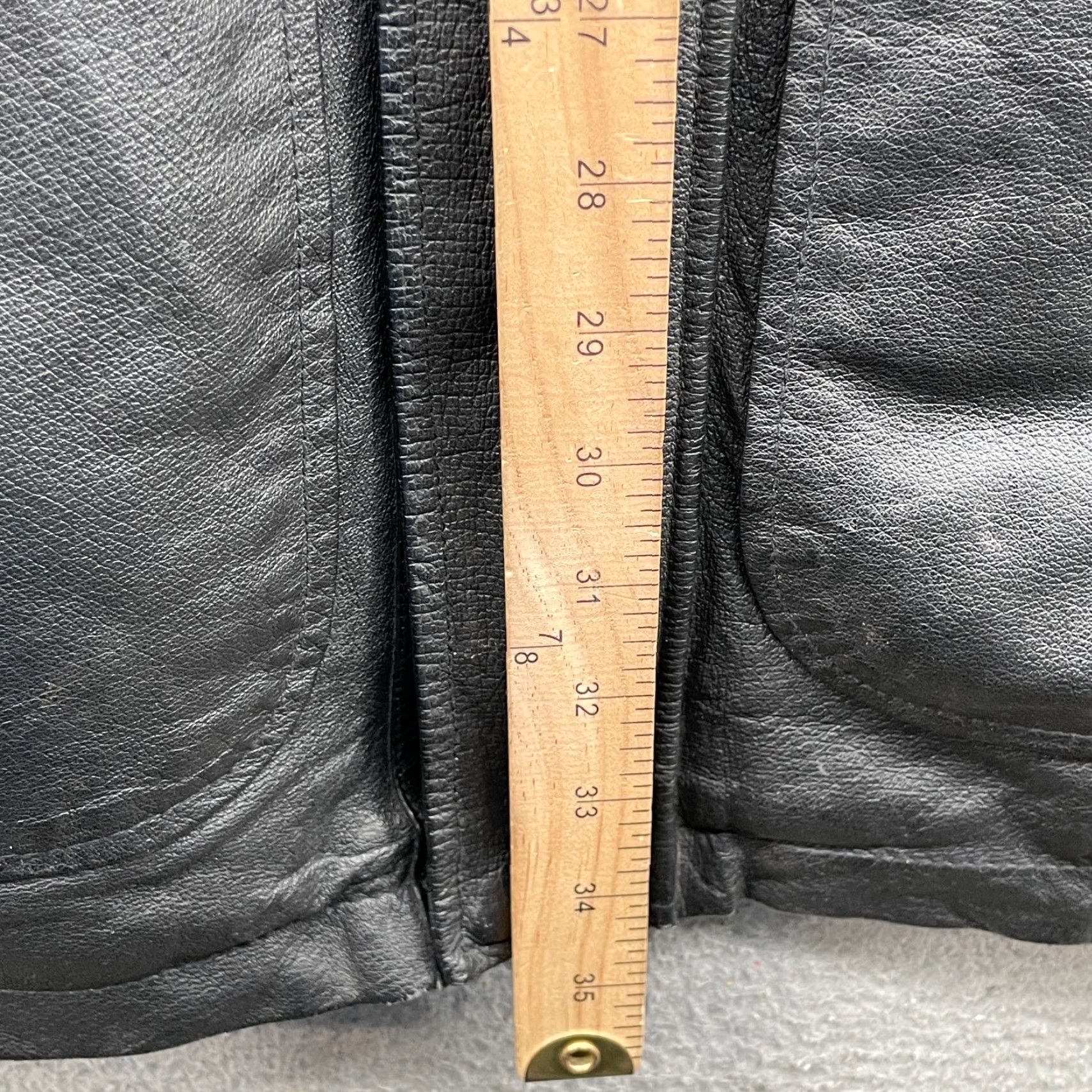 Vintage VINTAGE Phase Two Genuine Leather Jacket Men's Medium Black Coat 90s Moto Biker Jacket/Coat Size US M / EU 48-50 / 2 - 7 Thumbnail