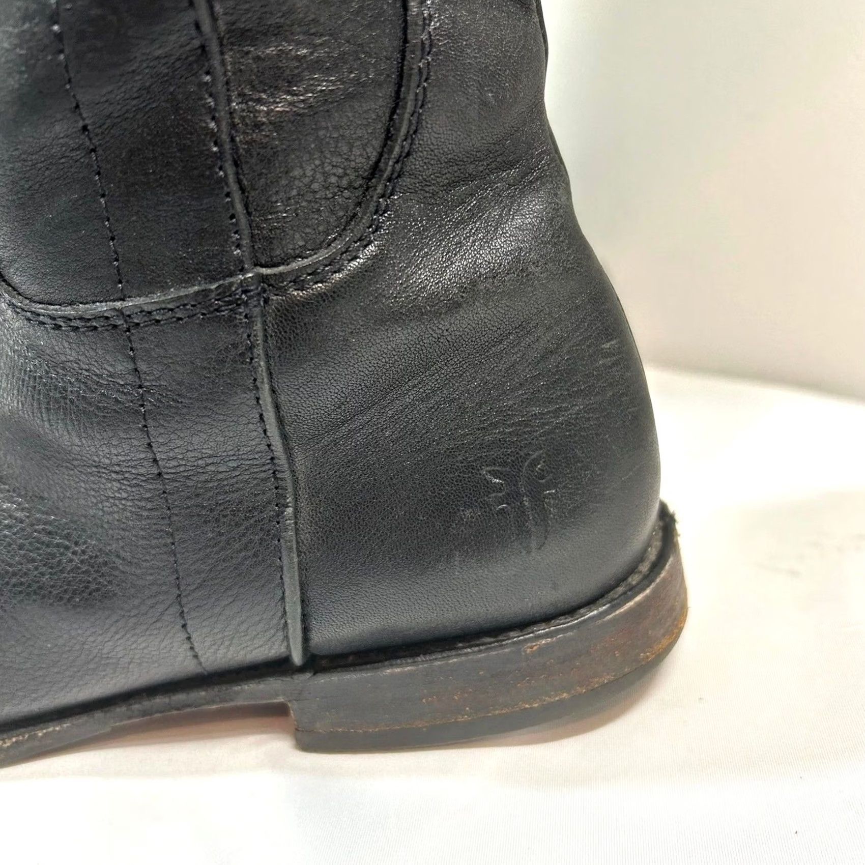 Frye Frye Leather Tall Riding Boots Women Size 6 Black Size US 6 / IT 36 - 3 Thumbnail