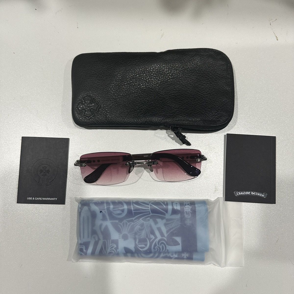 CHROME HEARTS DEEP II SUNGLASSES