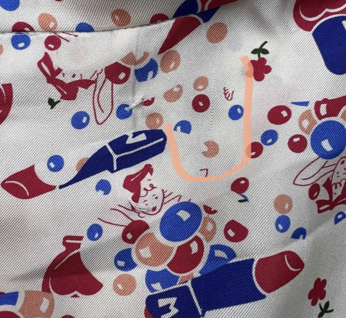 Maison Margiela Maison Margiela Printed Mulberry Silk Shirt K12 Size M / US 6-8 / IT 42-44 - 6 Thumbnail