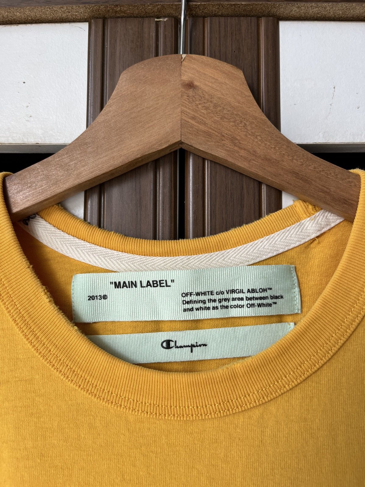 Champion × Off-White Off-White x Champion Double Arrow Size US M / EU 48-50 / 2 - 3 Thumbnail