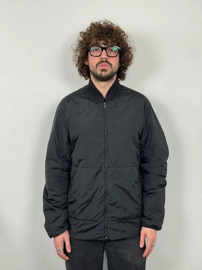 Prada 2000s Prada Black Nylon Bomber Jacket Size US L / EU 52-54 / 3 - 2 Thumbnail