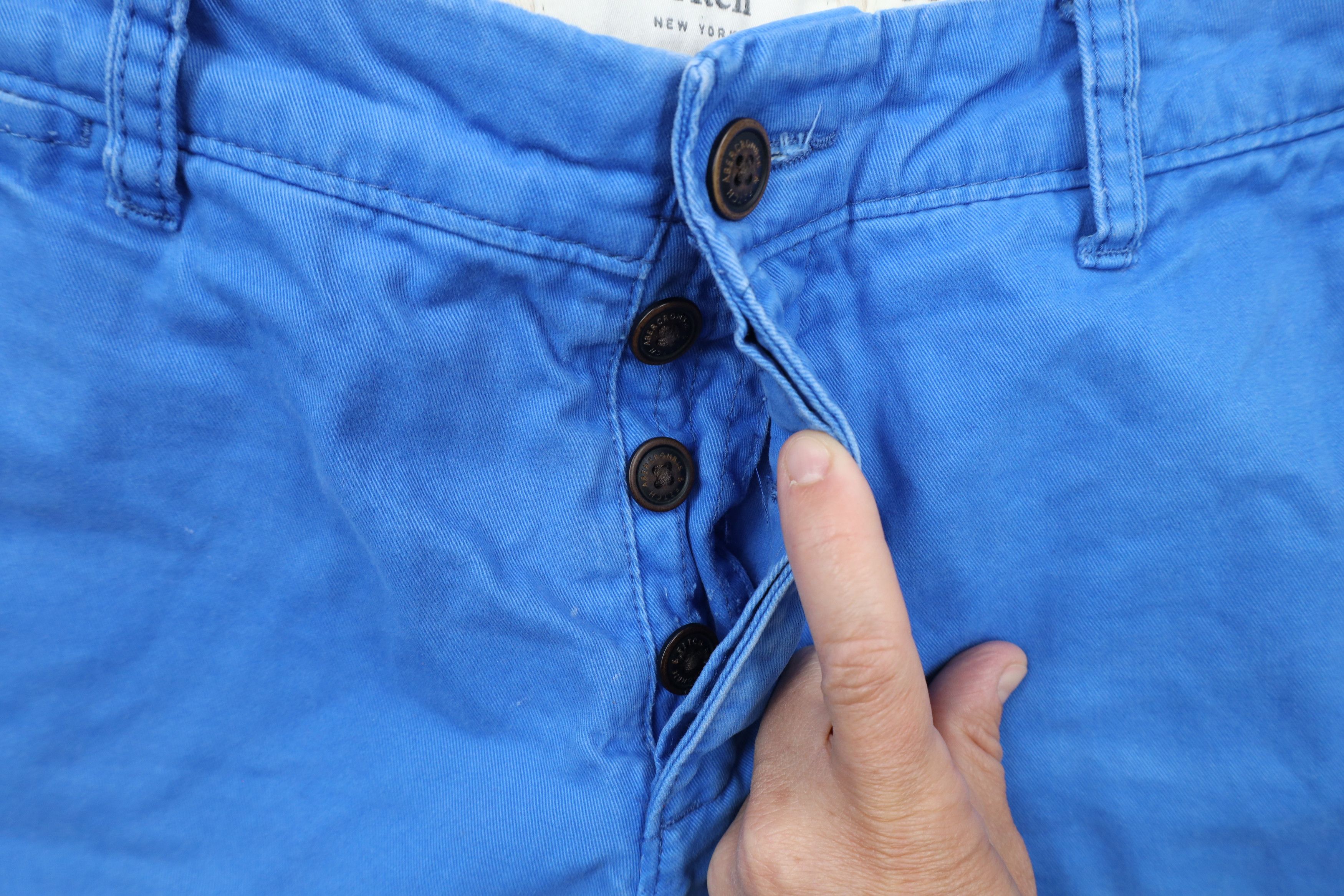 Abercrombie & Fitch × Vintage Vintage Abercrombie & Fitch Heavyweight Button Chino Shorts Size US 33 - 5 Thumbnail