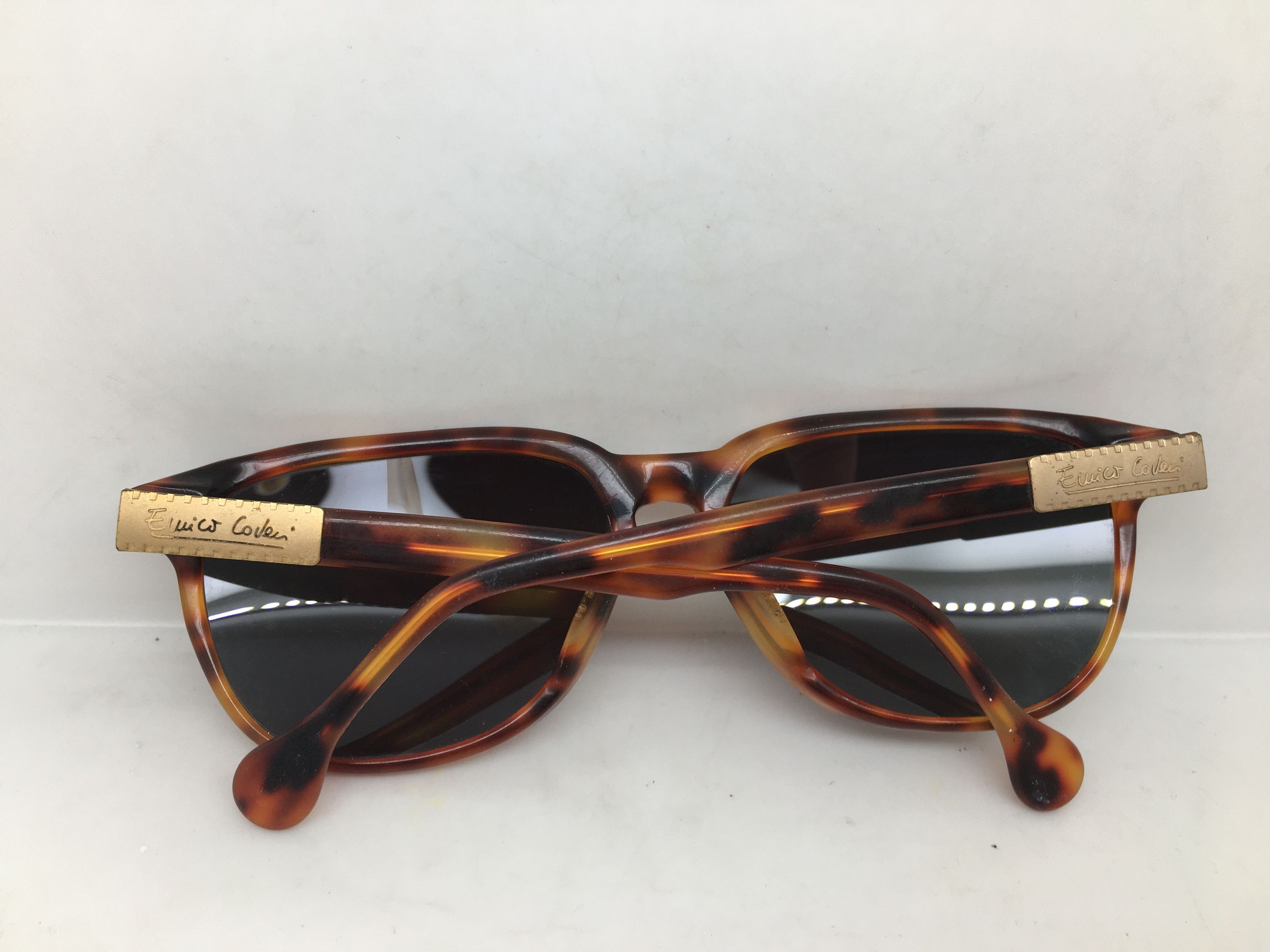 Vintage Vintage Ewics Cojeu Tortoise Aristocratic Sunglasses Frame Size ONE SIZE - 9 Thumbnail
