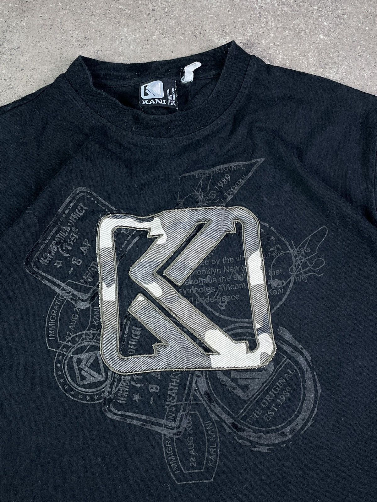 Karl Kani × Vintage Vintage Y2K karl kani big Logo skate rap hip hop t Shirt Size US M / EU 48-50 / 2 - 2 Thumbnail