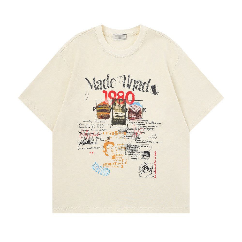 Japanese Brand American street graffiti landscape short-sleeved t-shirt Size US M / EU 48-50 / 2 - 1 Thumbnail