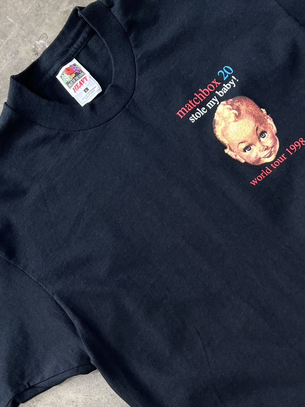 Band Tees Vintage 1998 Matchbox 20 Stole My Baby Tour Tee Large Size US L / EU 52-54 / 3 - 2 Thumbnail
