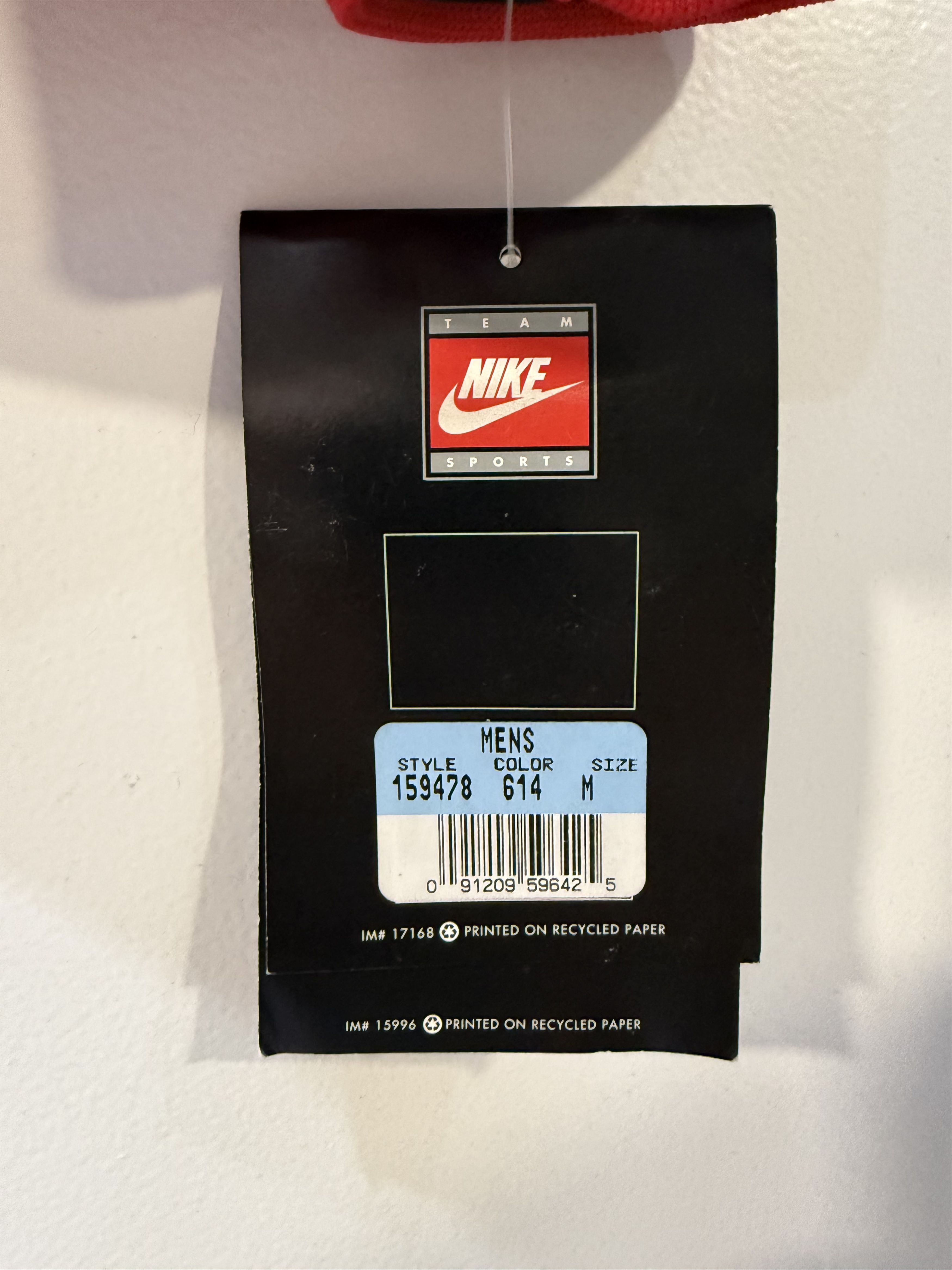 Nike Nike 'Sabah' template football jersey 1995 Lightning Red - M Size US M / EU 48-50 / 2 - 4 Thumbnail