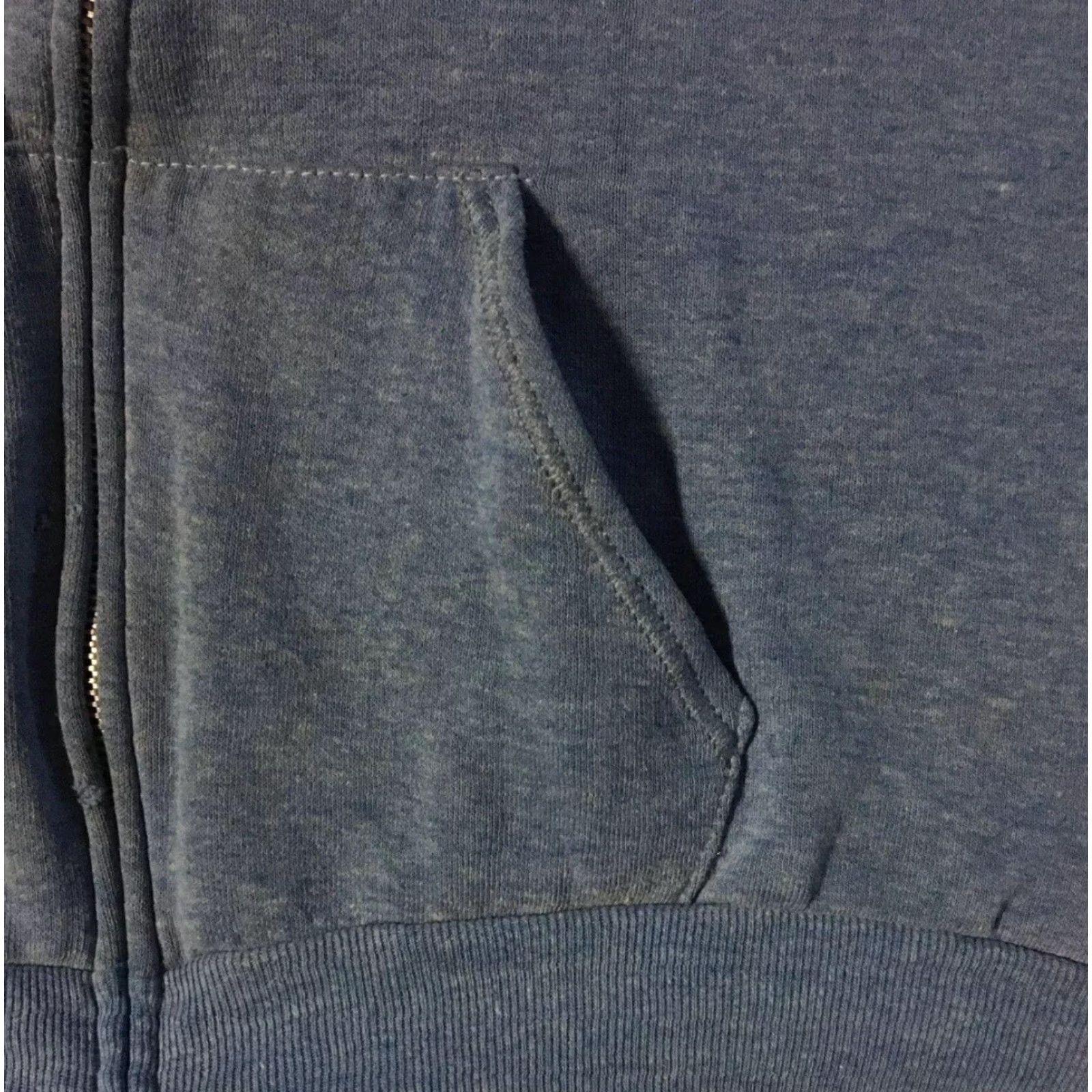 Vintage VINTAGE Trucker Hoodies Sweatshirt Zip 80s 90s Distressed Boxy Blue USA Men S Size Regular Pattern Striped Style Full Zip Size US S / EU 44-46 / 1 - 5 Thumbnail