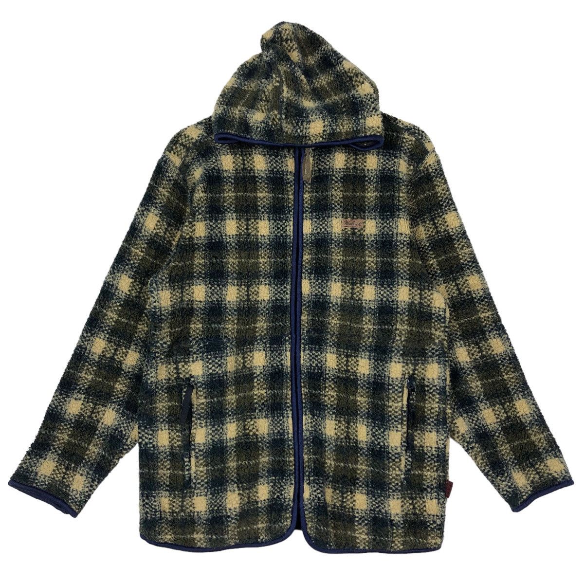 Woolrich Woolen Mills 🔥90’s Vintage Woolrich Jacket Tartan Design Hoodie Size L / US 10 / IT 46 - 1 Thumbnail