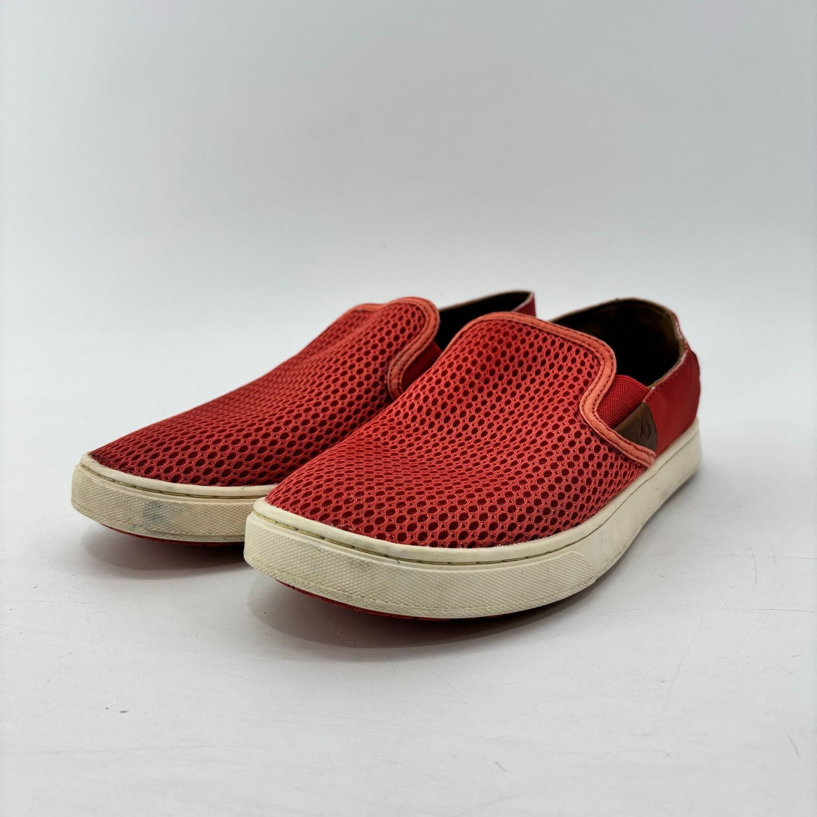 Olukai Olukai Womens Size 7.5 Pehuea Slip On Sneakers Coral Casual Size US 7.5 / IT 37.5 - 12 Thumbnail