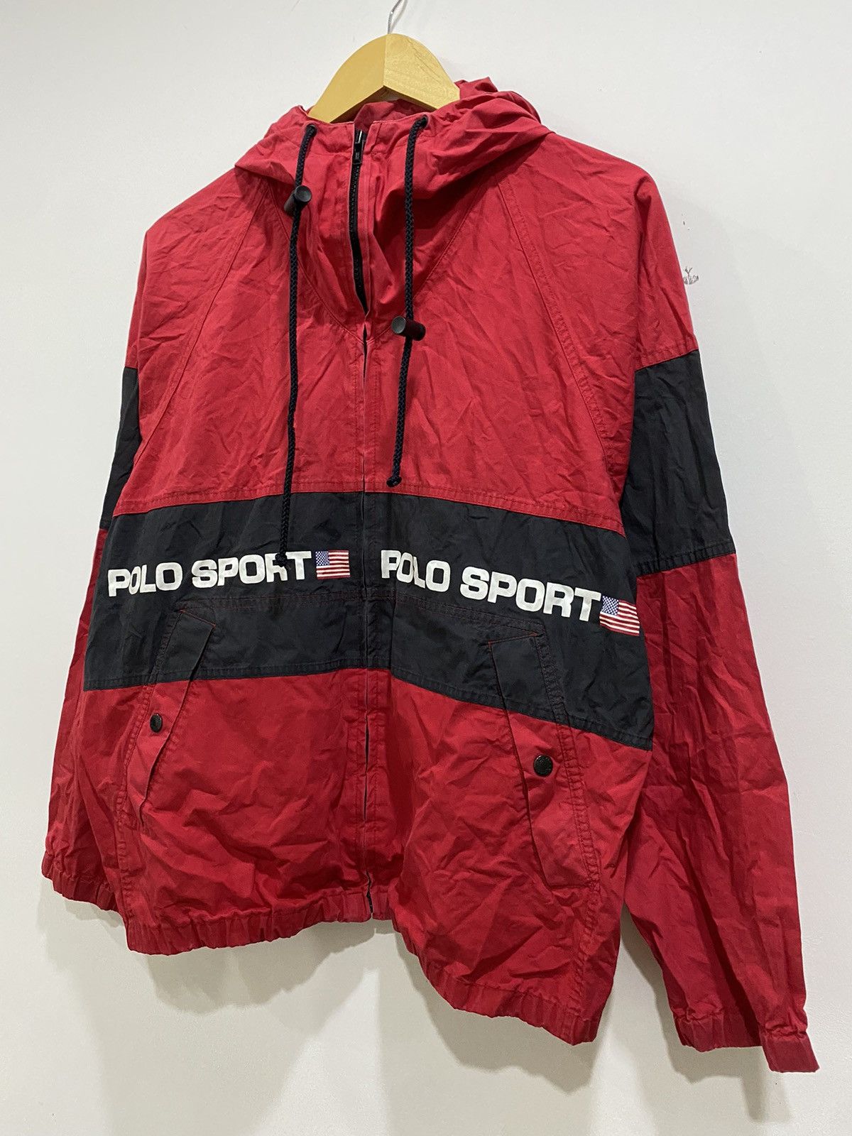 Polo Ralph Lauren Vintage Polo Sport Ralph Lauren Spell Out Jacket Size US L / EU 52-54 / 3 - 14 Thumbnail