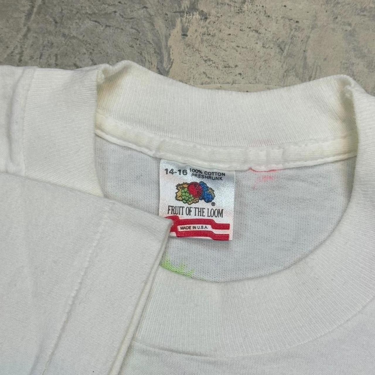 NASCAR × Vintage Vintage 90s NASCAR Jeff Gordon Rainbow Warrior T-Shirt Size S / US 4 / IT 40 - 7 Thumbnail